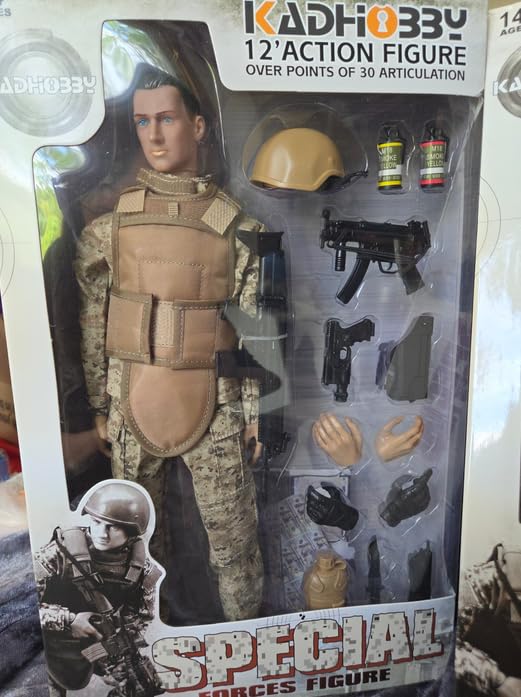 12 Inch Action Figures Military Set, 1/6 Scale Action Figures Set with Weapons and Accessories - NX02 - Breaker Soldier customer photo 1