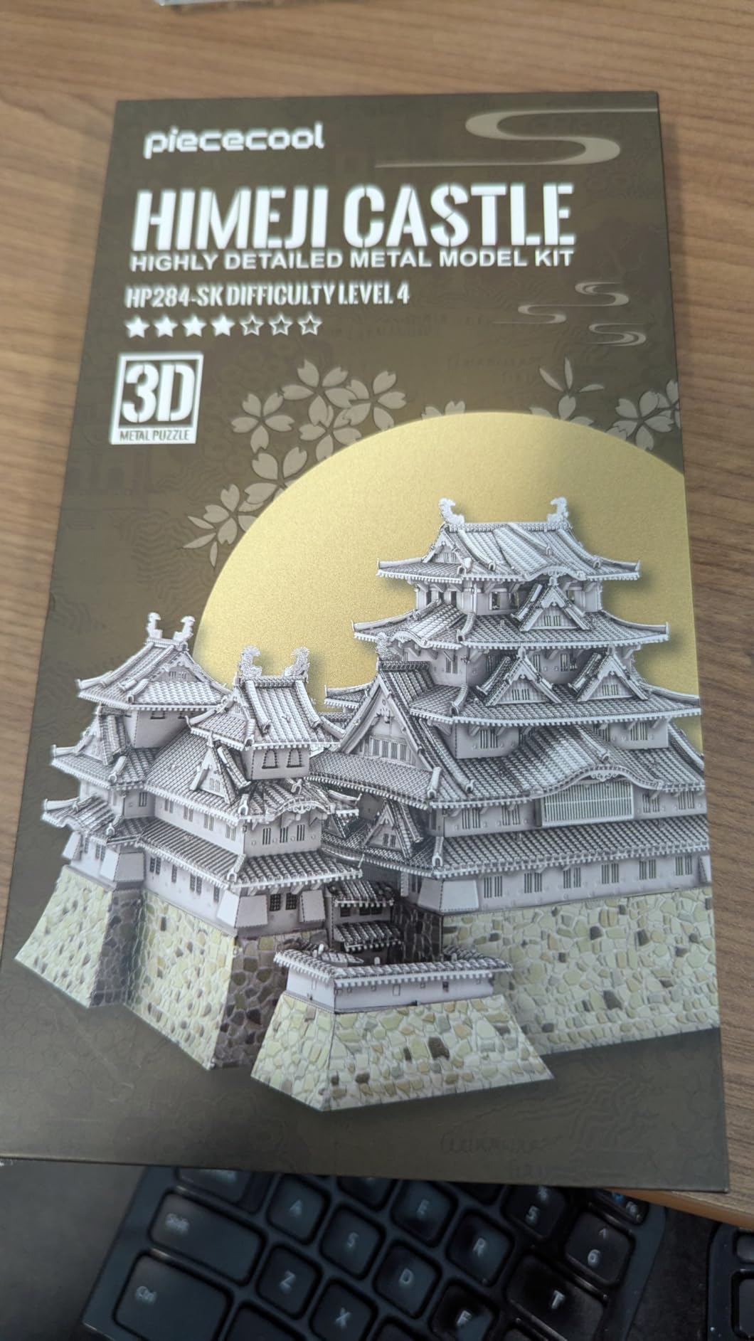 Piececool 3D Metal Model Kits for Adults, Kinkaku-ji Golden Pavilion Model Building Kits, Challenging 3D Puzzles for Stress Relief DIY Craft Kits customer photo 2