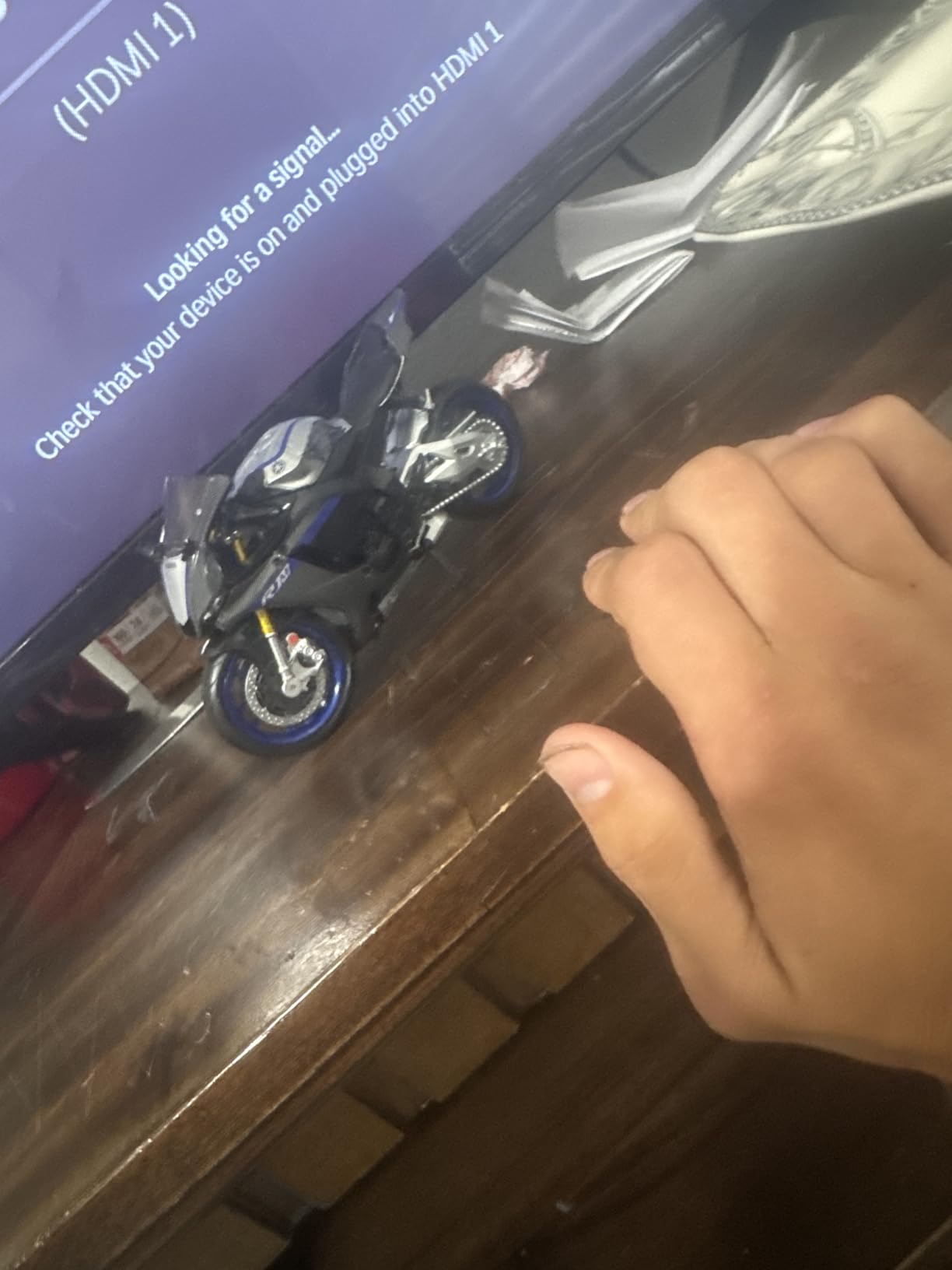 1:12 Motorcycle Model Toy for Yamaha YZF-R1M 1000R Metal Die-cast with Plastic customer photo 2