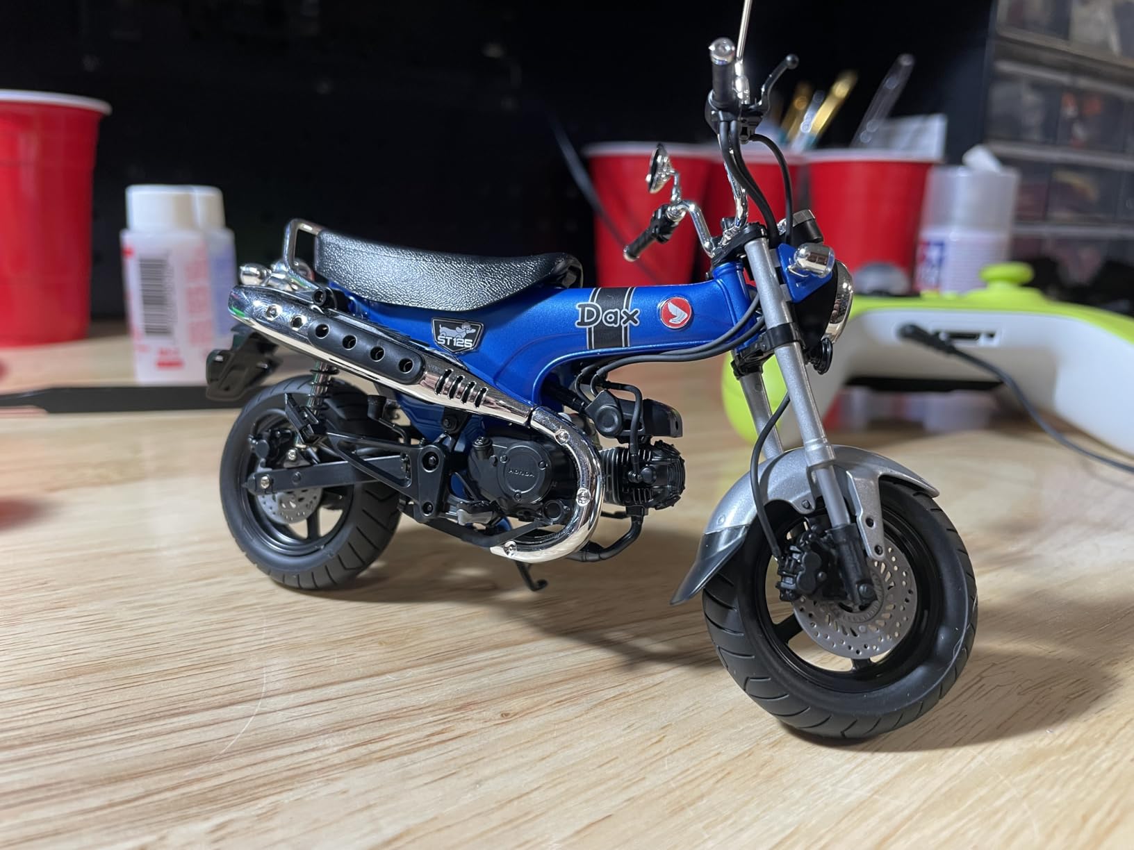 Tamiya 14142 1:12 Honda DAX 125 Edition - Faithful Replica, Plastic Kit, Crafts, Model Kit, Assembly, Motorcycle Kit customer photo 1