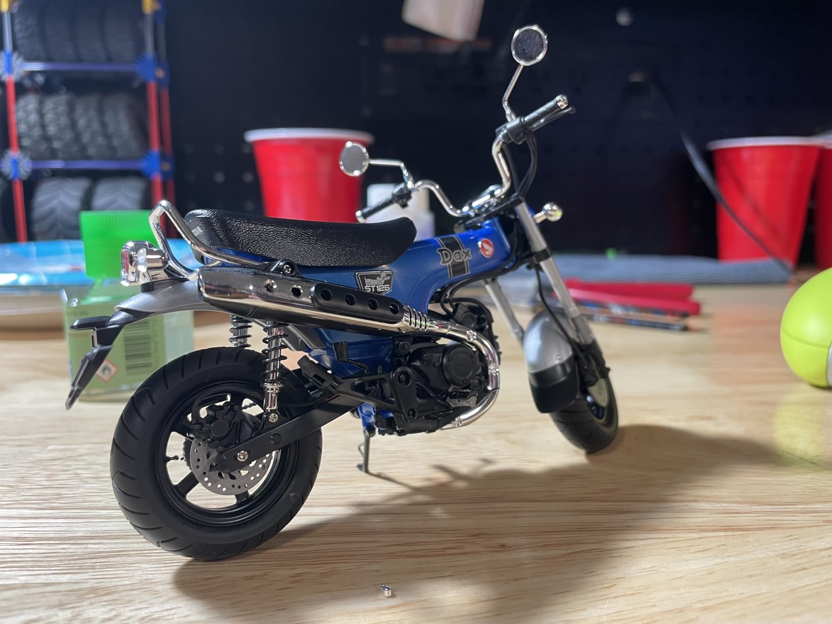 Tamiya 14142 1:12 Honda DAX 125 Edition - Faithful Replica, Plastic Kit, Crafts, Model Kit, Assembly, Motorcycle Kit customer photo 2