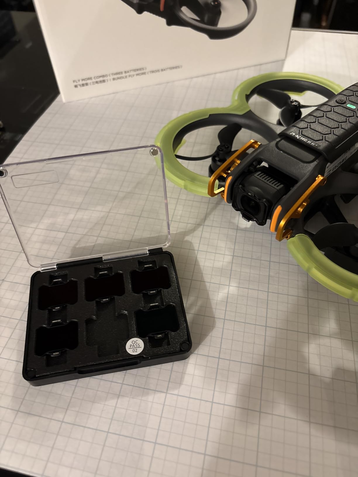 Avata 2 ND Filters, UV + CPL + ND Filters Set Camera Lens for DJI Avata 2 Drone Accessories - 6 Pack (CPL, UV, ND8, ND16, ND32, ND64) customer photo 1