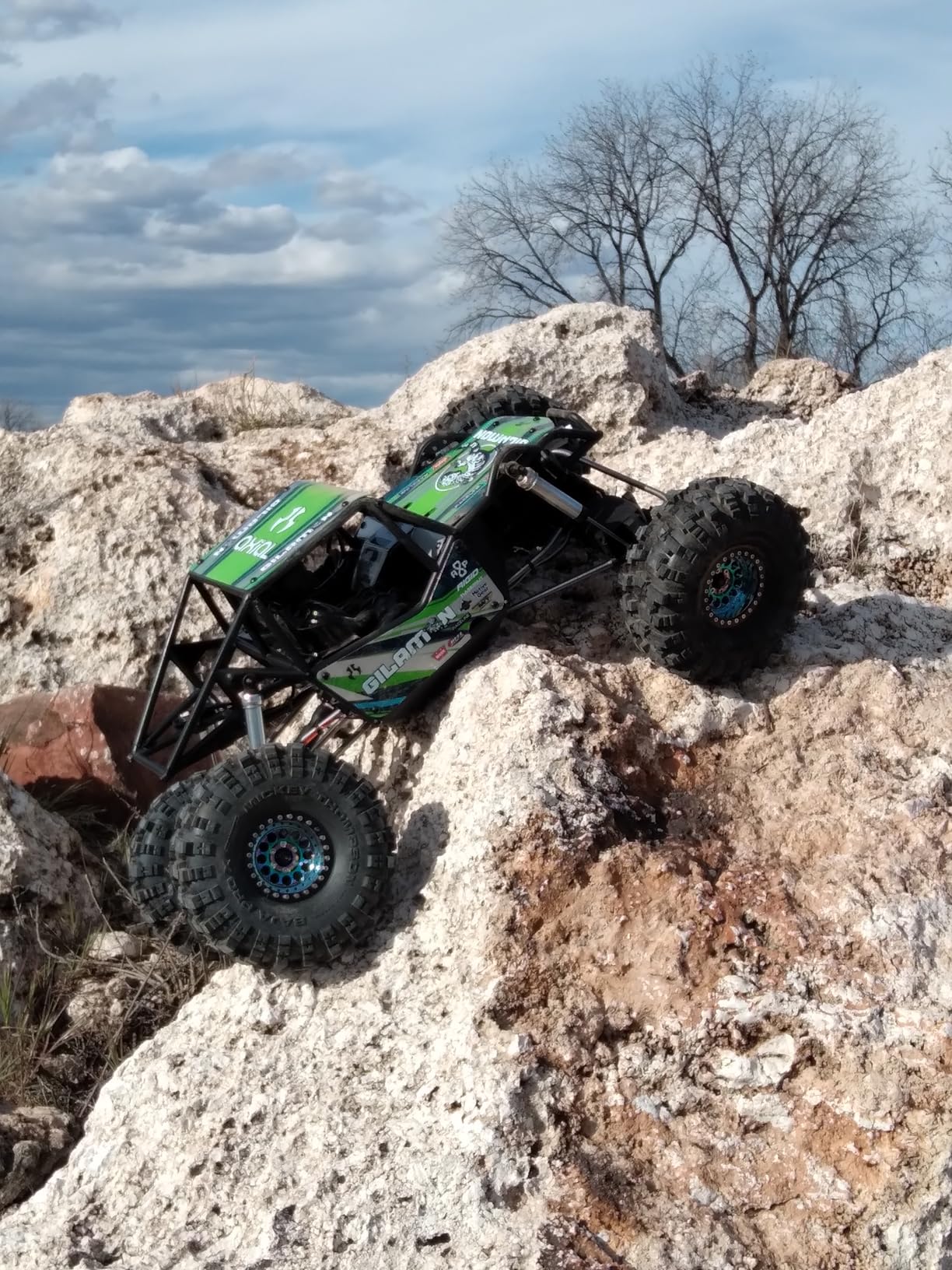 INJORA 224g Super Heavy Brass & Aluminum Deep Dish 2.2