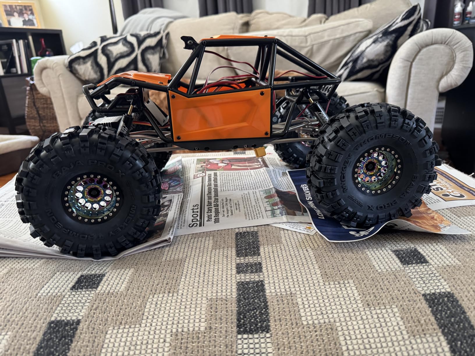 INJORA 224g Super Heavy Brass & Aluminum Deep Dish 2.2