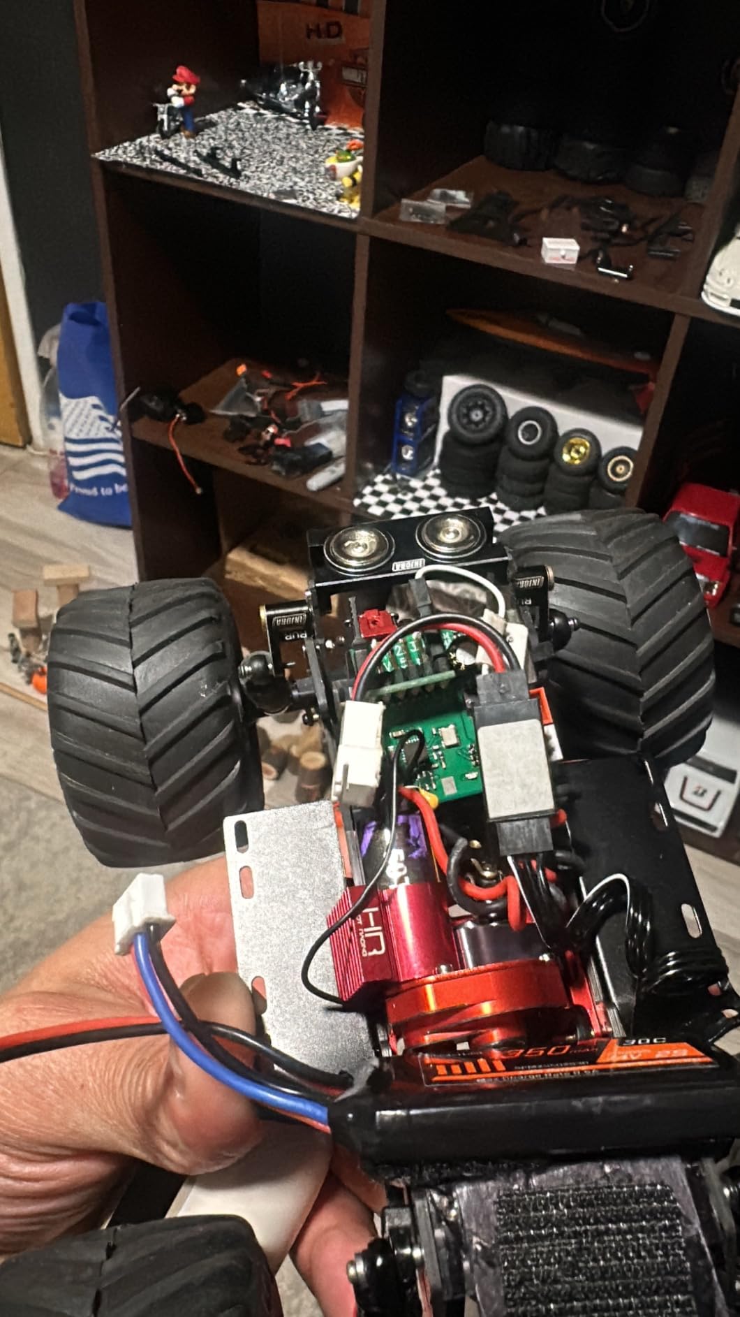INJORA Magnetic Body Mount Invisible Body Post for 1/24 RC Crawler SCX24 LCG Chassis Upgrade, 10g customer photo 1