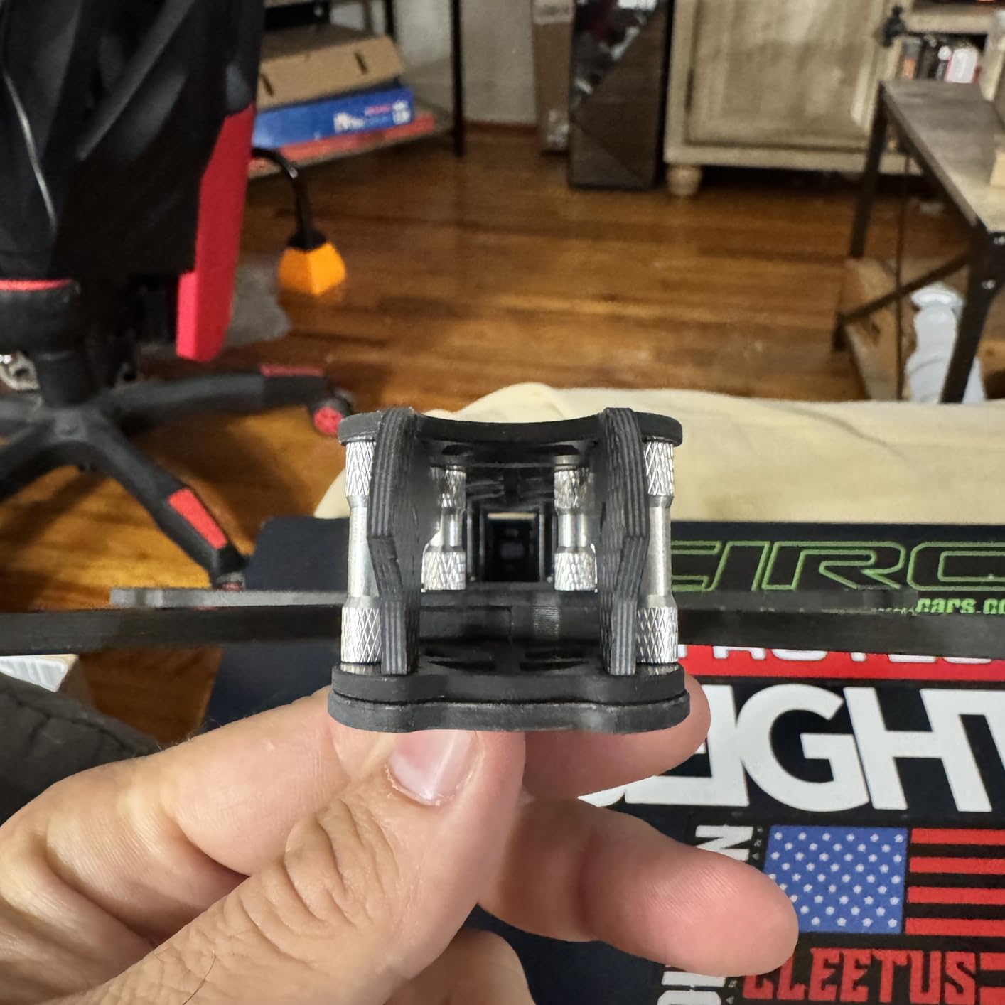 Mark4 HD 5-Inch FPV Racing Drone Frame Kit, 225mm Wheelbase Carbon Fiber Quadcopter Frame with 5mm Arm for RC Freestyle FPV, Drone Quad Compatible with DJI FPV Air Unit Vista System customer photo 2