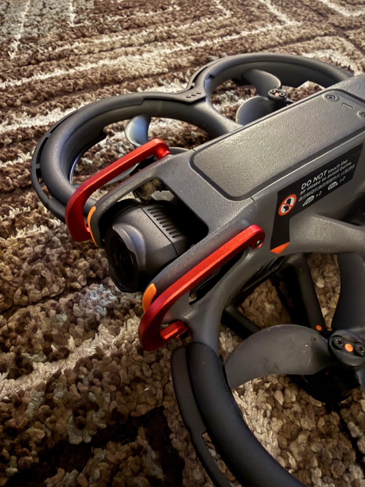 Arzroic Gimbal Bumper/Guard for DJI Avata 2 Accessories, Gimbal and Camera Lens Protector for DJI Avata 2, Black customer photo 2