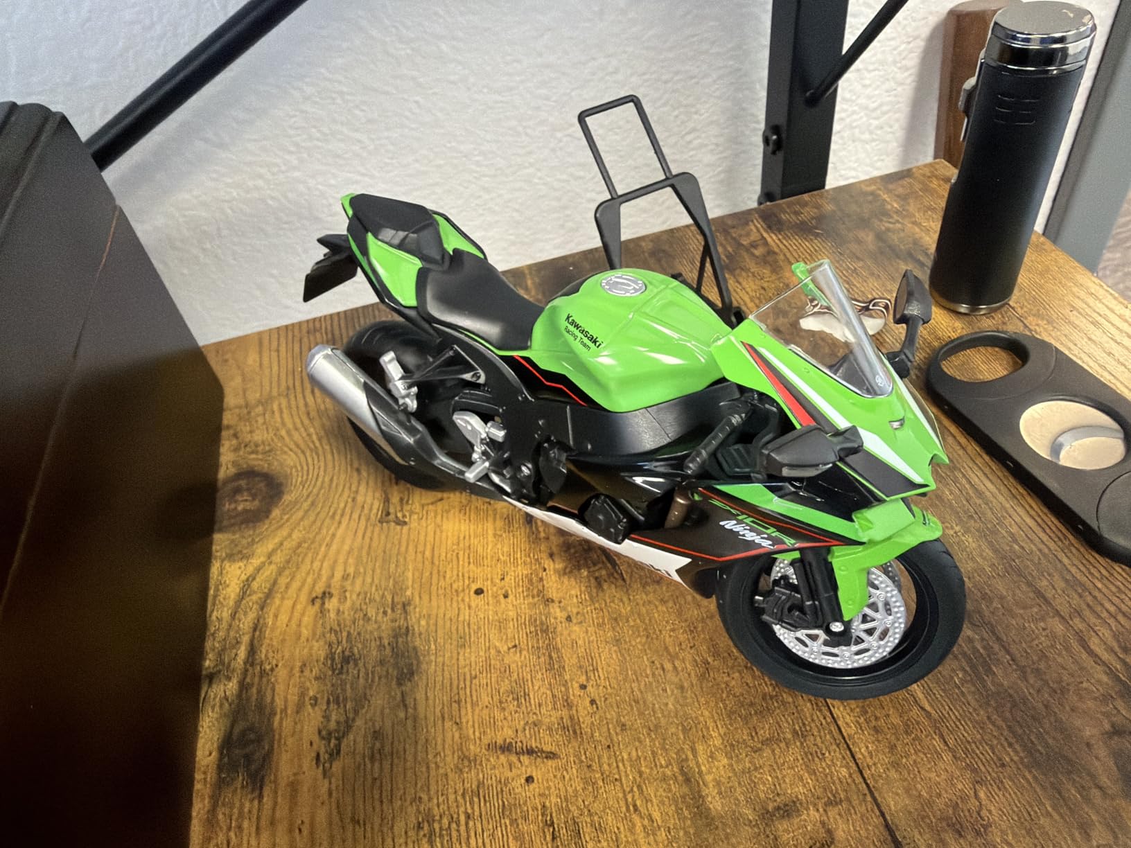1:12 Motorcycle Model Toy for Kawasaki Ninja ZX-6R Metal Die-cast with Plastic customer photo 1