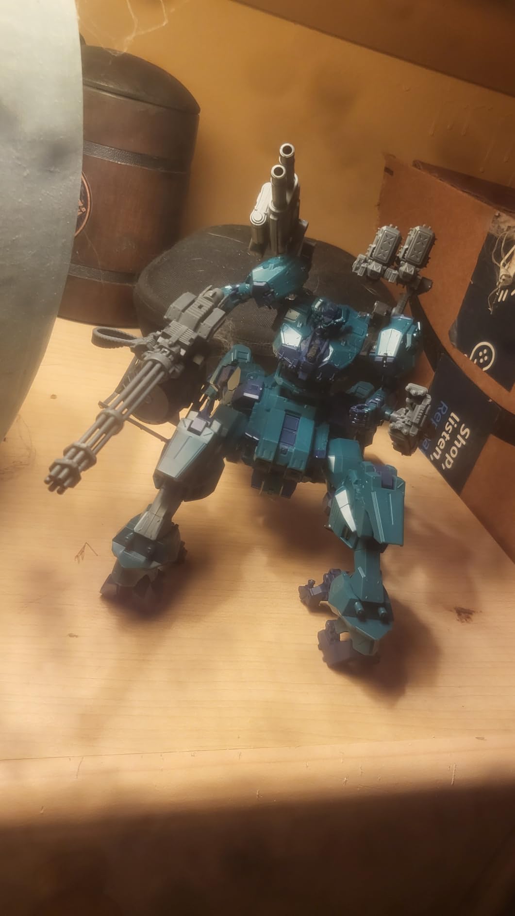 Bandai Hobby - Armored Core VI Fires of Rubicon - #03 Balam Industries BD-011 Melander Liger Tail 30 MM 1/144 Model Kit customer photo 2