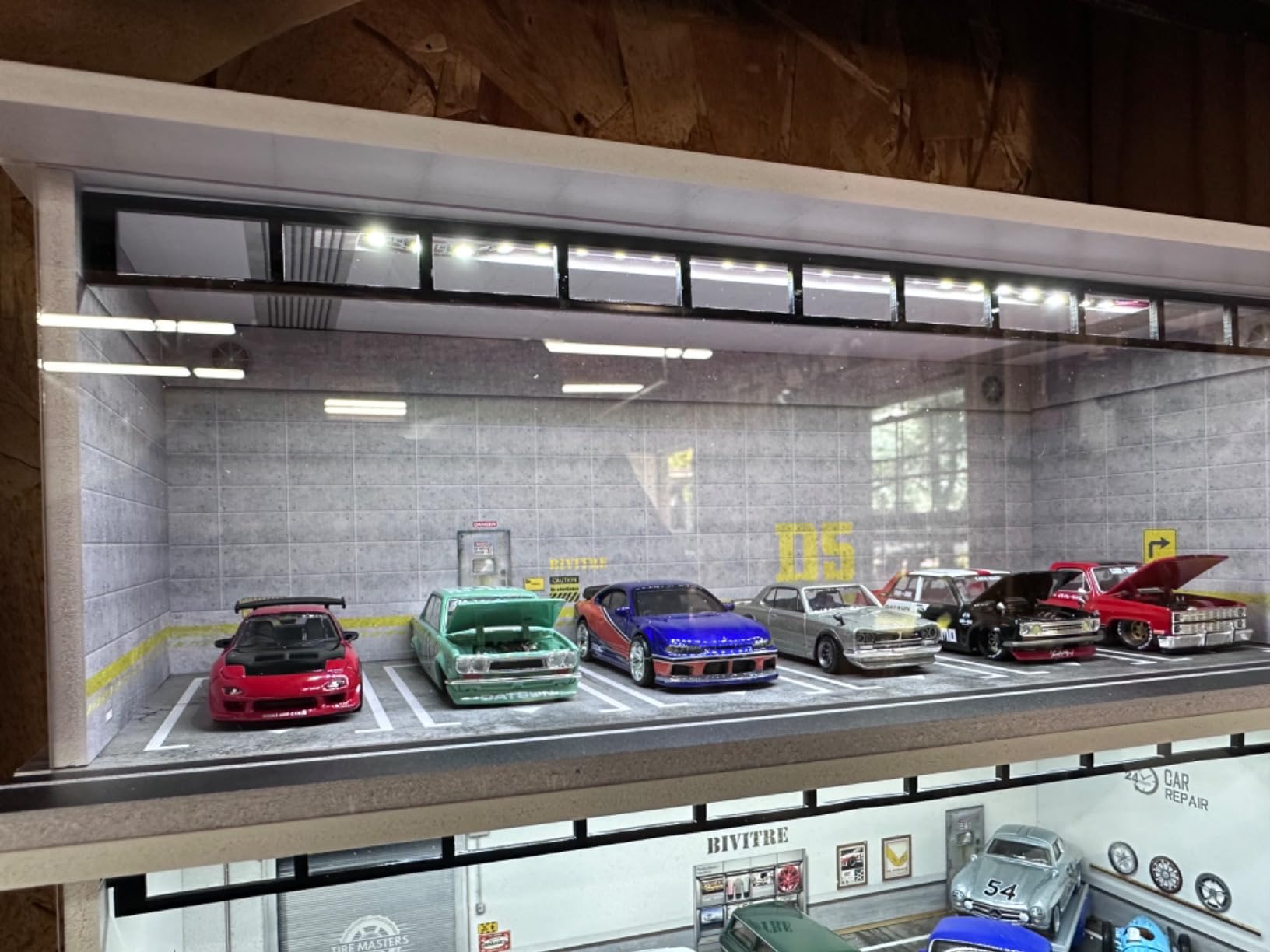 RX-7 FD3S Vertex RHD (Right Hand Drive) Red with Black Hood Global64 Series 1/64 Diecast Model Car T64G-022-RE customer photo 1