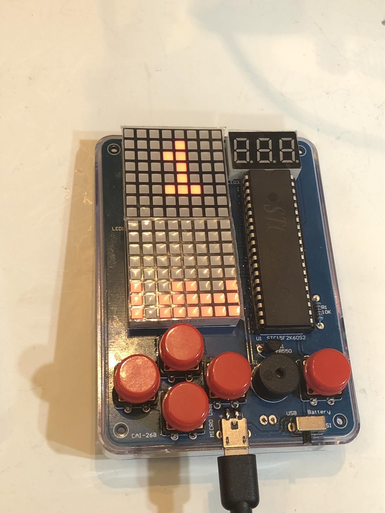 PEMENOL DIY Game Soldering Kit for Beginners, 4 Retro Games STEM Electronics Project with Adjustable Brightness, Music Switch, Solder Practice Kit for School Students Class Present customer photo 2