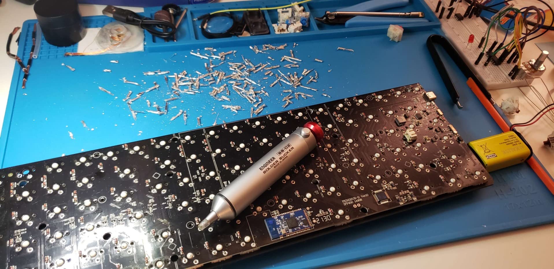 ENGINEER SS-03 Solder Sucker Device - Made in Japan - Professional Grade Desoldering Pump customer photo 1