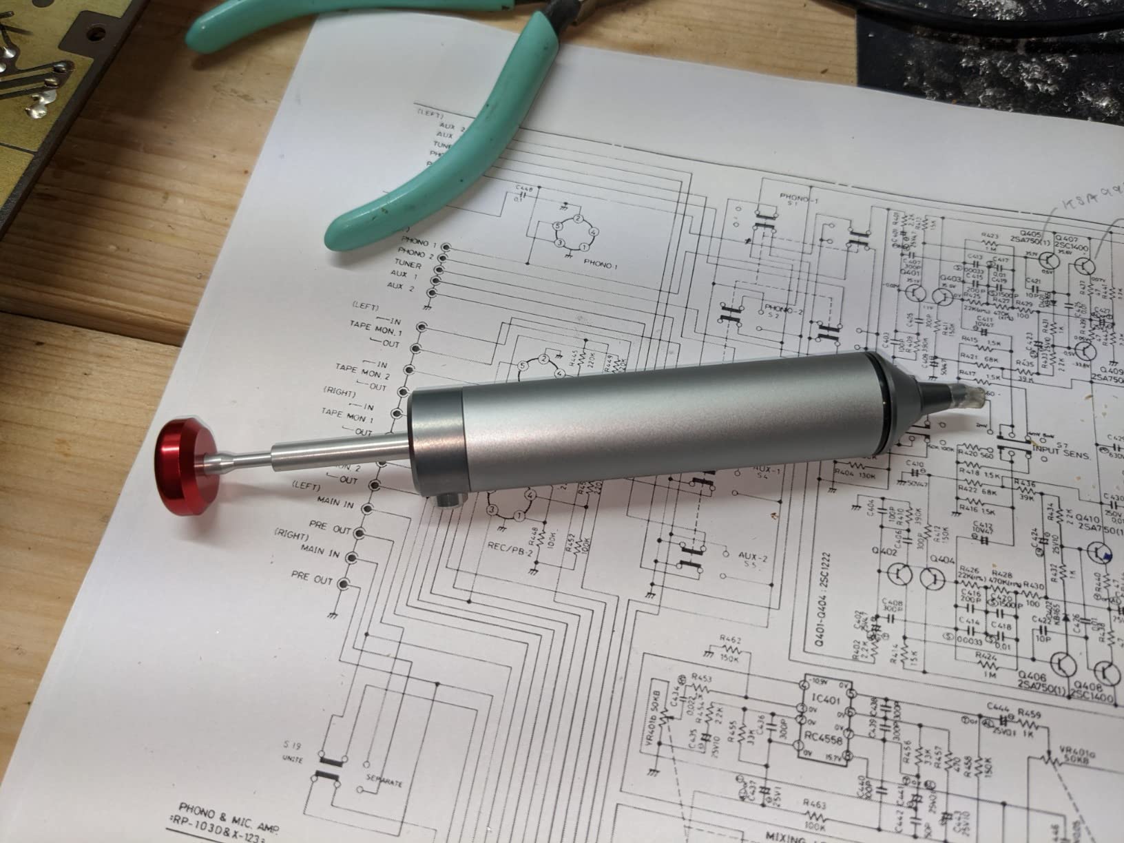 ENGINEER SS-03 Solder Sucker Device - Made in Japan - Professional Grade Desoldering Pump customer photo 2