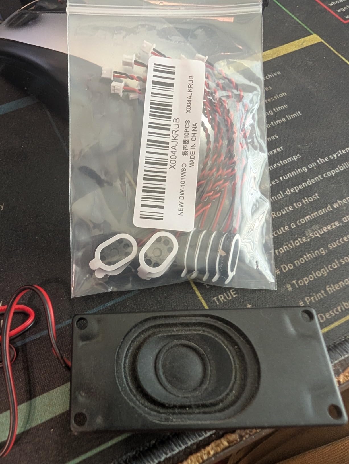 4 PCS Speaker 1 Watt 8 Ohm Mini 8ohm 1w Full-Range Cavity Advertising Machine Small Speaker 3.3V 5V with JST-PH1.25mm-2 pin Interface for Arduino Small DIY Electronic Projects customer photo 1