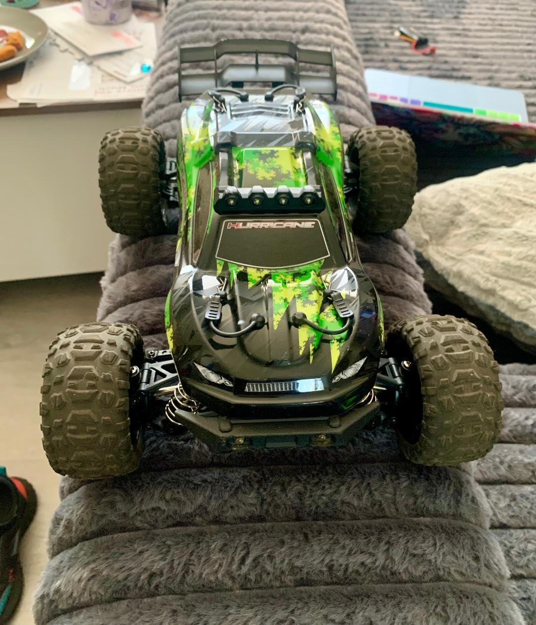 1:14 Scale All Terrain RC Cars for Adults & Boys (HS14323), Max Fast 40+ KPH, 4WD Off-Road RC Truck for Snow & Sand & Mud, 4X4 Waterproof Remote Control Car with 2 Rechargeable Batteries customer photo 2