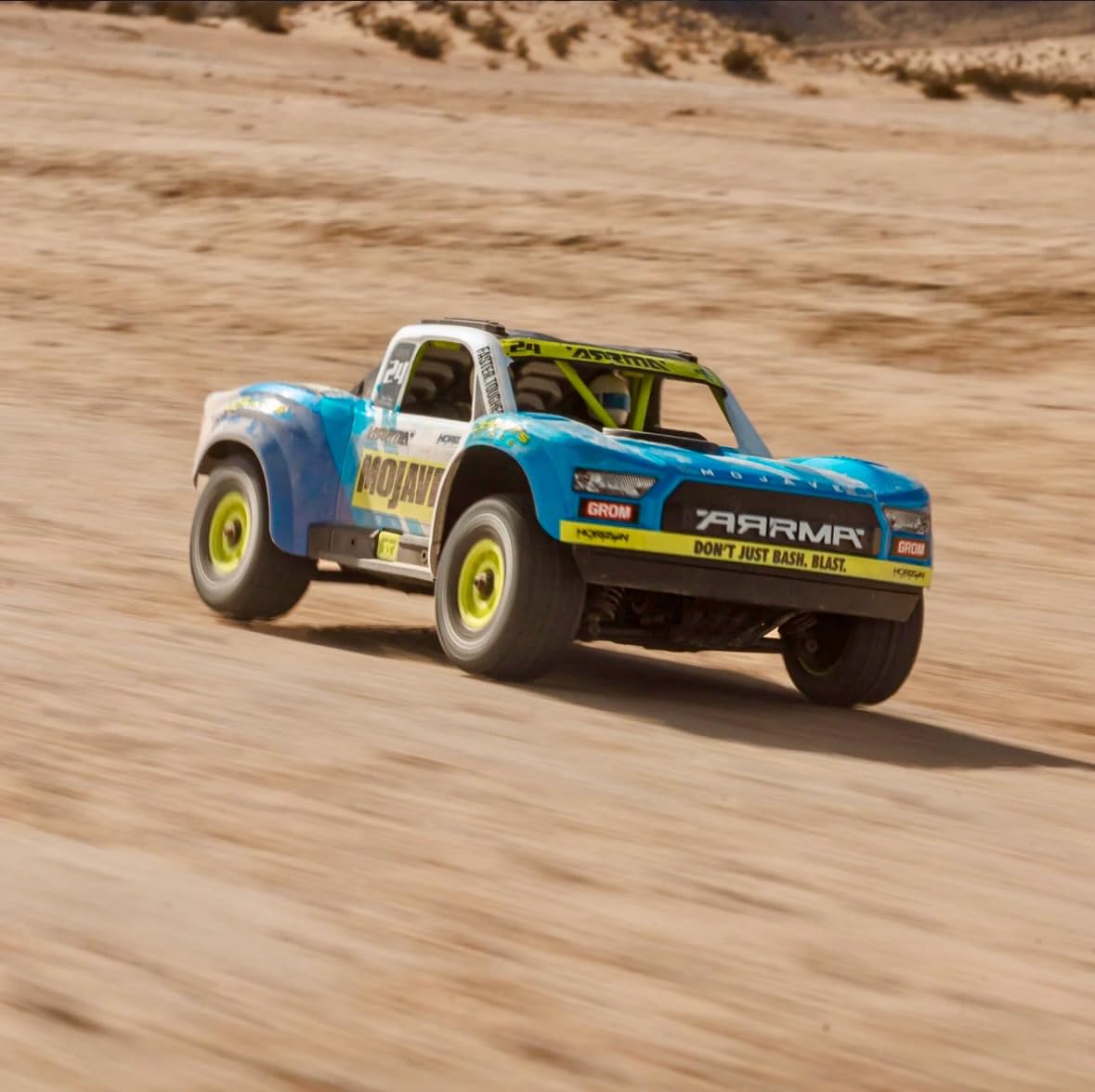 ARRMA RC Truck Mojave GROM 4x4 SMART Small Scale Desert Truck, RTR with Battery and Charger Included customer photo 2