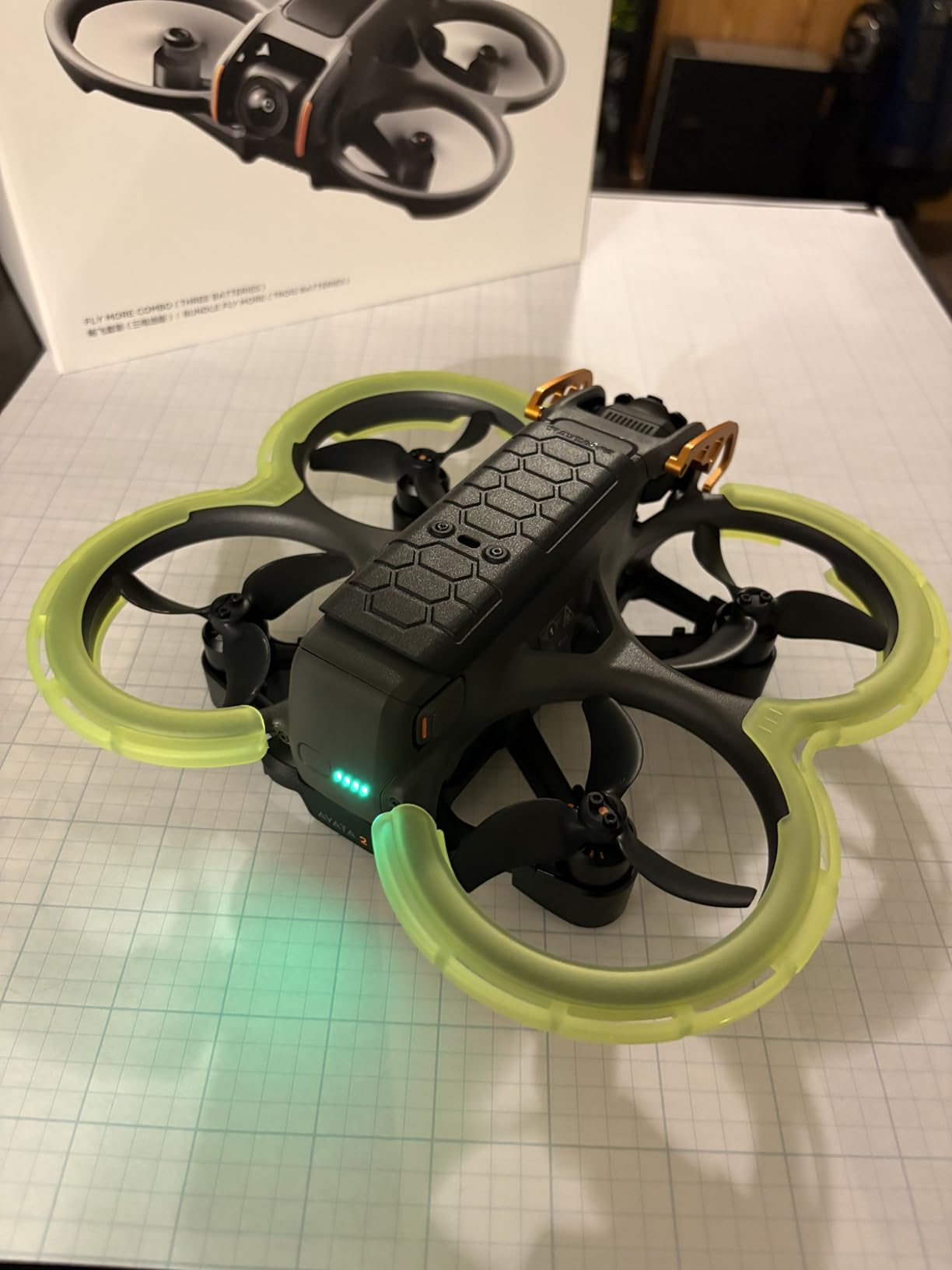 BRDRC Avata 2 Bumper Guards Accessories, Propeller Guard Protector Gimbal Protective Anti-Collision Ring Cover for DJI Avata 2 Fly More Combo Accessories customer photo 1