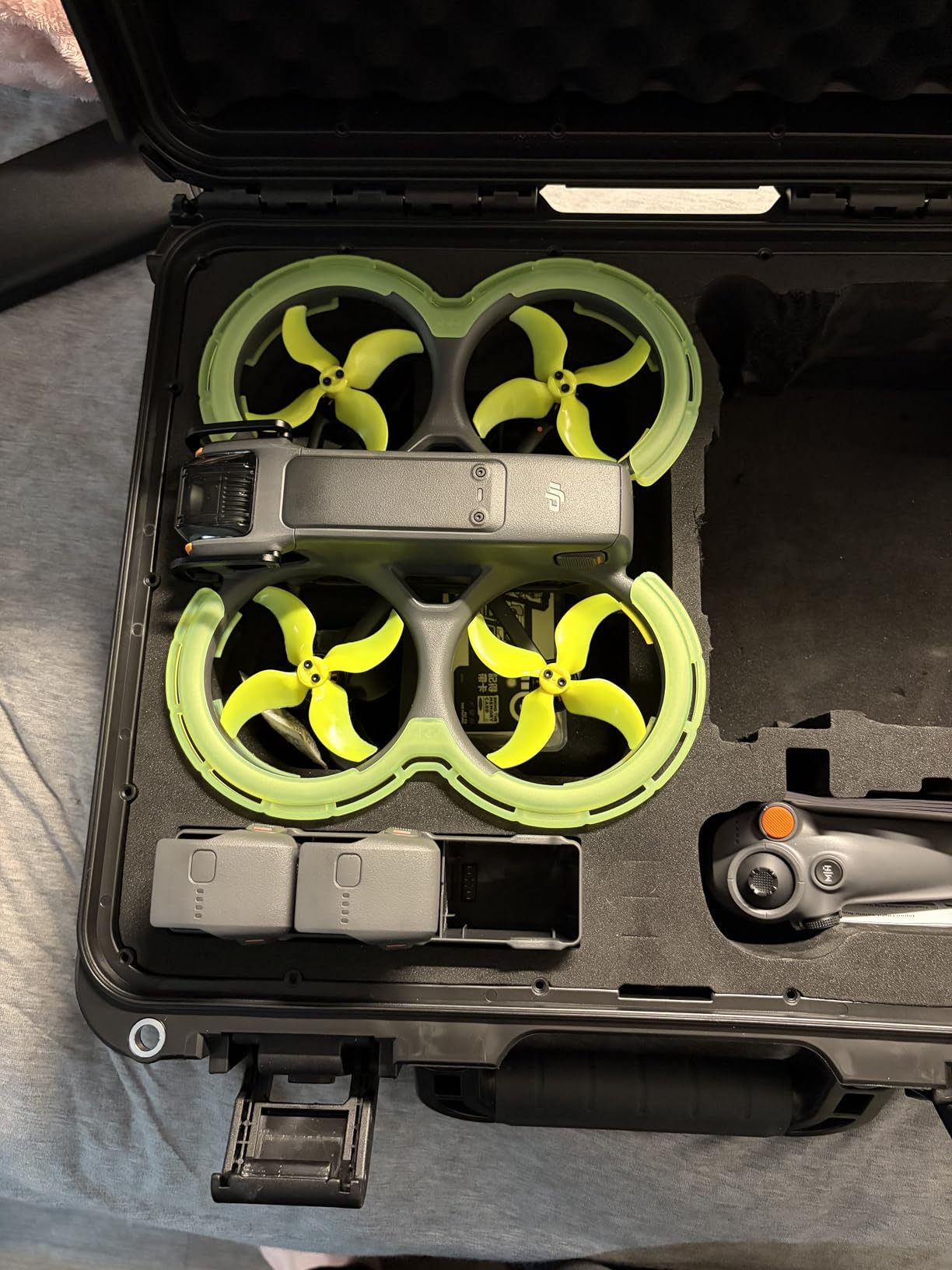 BRDRC Avata 2 Bumper Guards Accessories, Propeller Guard Protector Gimbal Protective Anti-Collision Ring Cover for DJI Avata 2 Fly More Combo Accessories customer photo 2