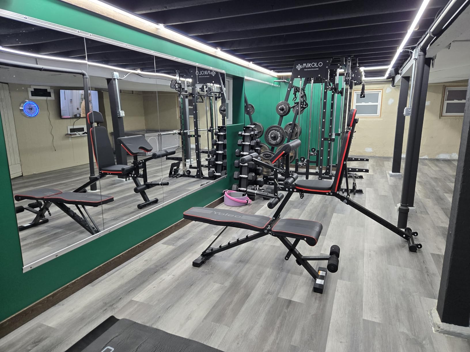 LED Garage Lights Fixture: High Brightness 39000LM LED Garage Lighting Ceiling LED Light, Updated 44.8 inch Large Size Rectangle Light for Garage Shop Workshop Gym Car Detailing customer photo 1