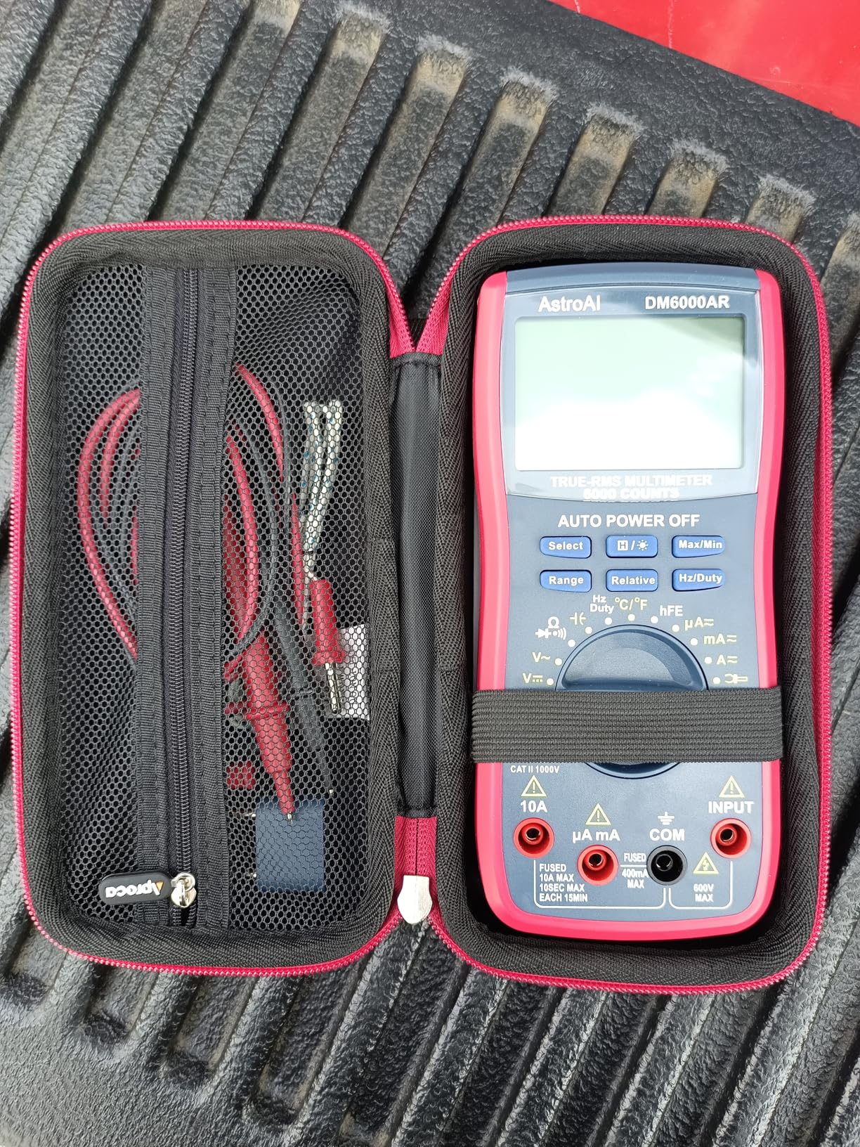 AstroAI Digital Multimeter TRMS 6000 Counts Volt Meter Ohmmeter Auto-Ranging Tester; Accurately Measures Voltage Current Resistance Diodes Continuity Duty-Cycle Capacitance Temperature, Black customer photo 2