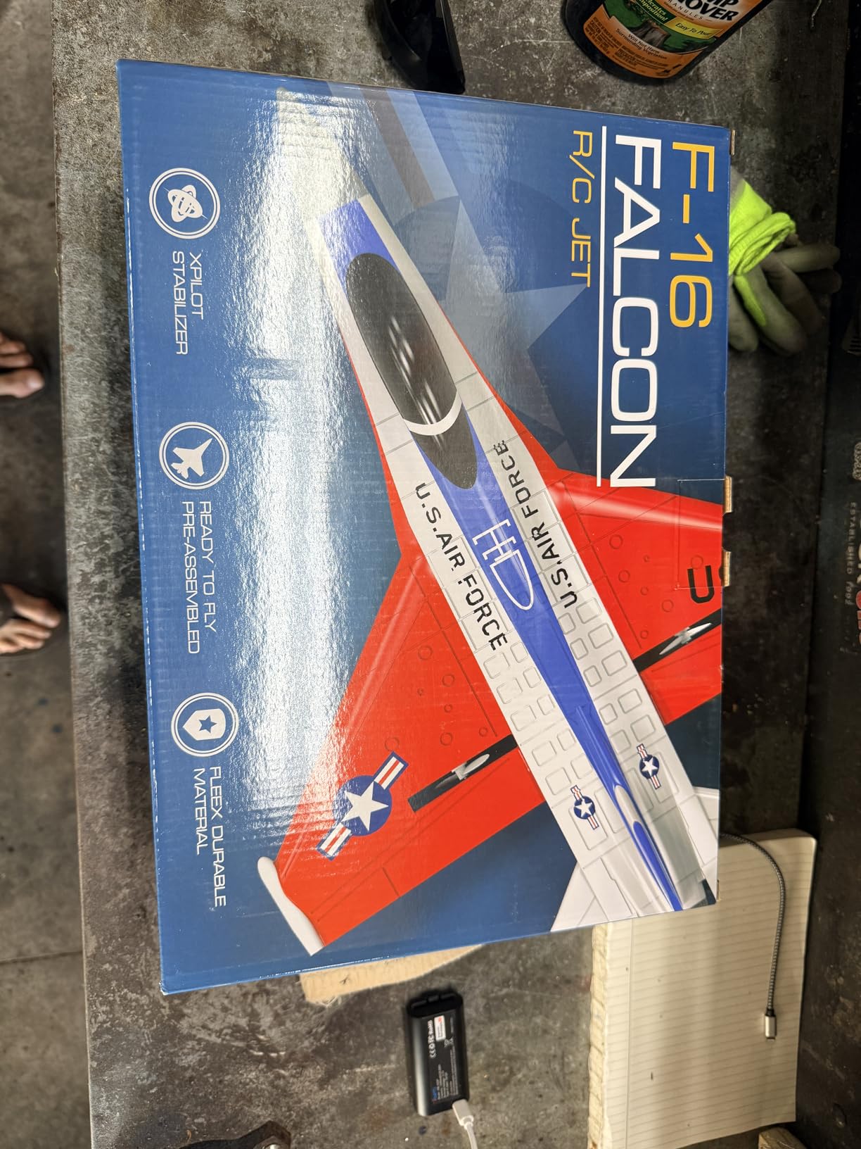 volantexrc RC Plane 3 Channel Remote Control Plane Fighter Spitfire with 6-axis Gyro, 2.4GHz RTF Radio Controlled Aircraft Easy to Fly for Beginners Adults (76205 RTF) customer photo 2