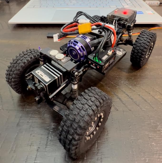 INJORA Fat Viper 2204 2400KV Brushless Outrunner Motor with Mount for 1/24 RC Crawler Axial SCX24 Upgrade customer photo 2