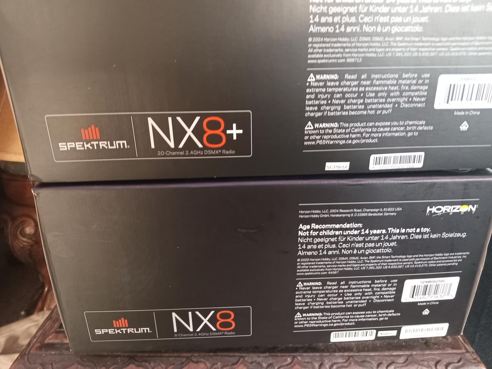 Spektrum NX8+ 20 Channel DSMX Transmitter Only, SPMR8210 customer photo 2