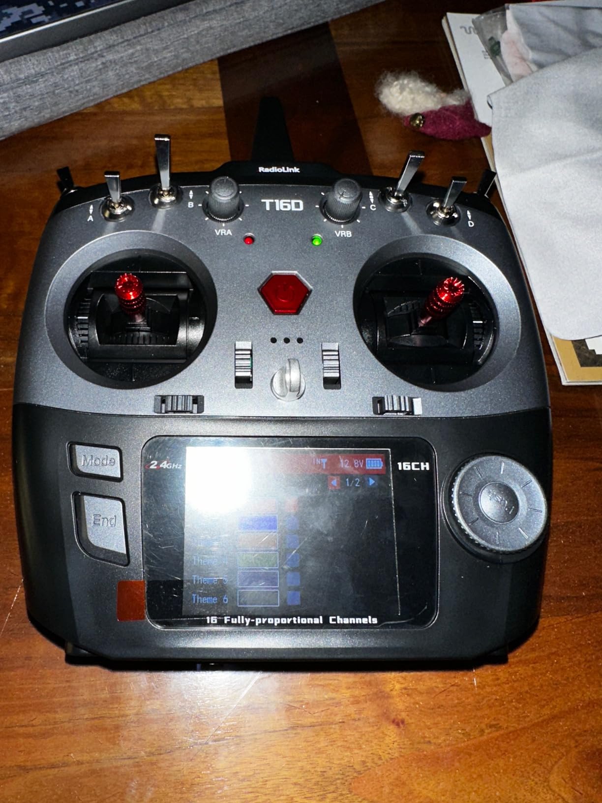 Radiolink T16D 16 Channels RC Transmitter and R16F Telemetry Receiver, Multi-Protocol and Voice Broadcast Support, RC Radio Remote for Drone, Airplane, Car, Boat and More (Mode 2 Left Throttle) customer photo 1