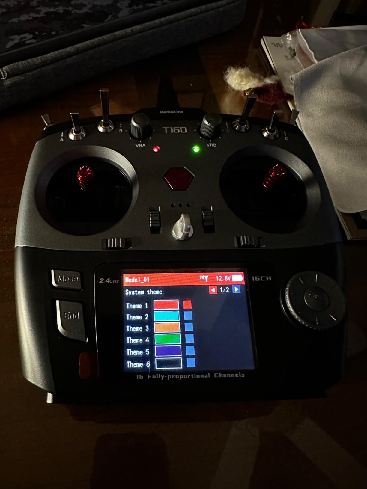 Radiolink T16D 16 Channels RC Transmitter and R16F Telemetry Receiver, Multi-Protocol and Voice Broadcast Support, RC Radio Remote for Drone, Airplane, Car, Boat and More (Mode 2 Left Throttle) customer photo 2