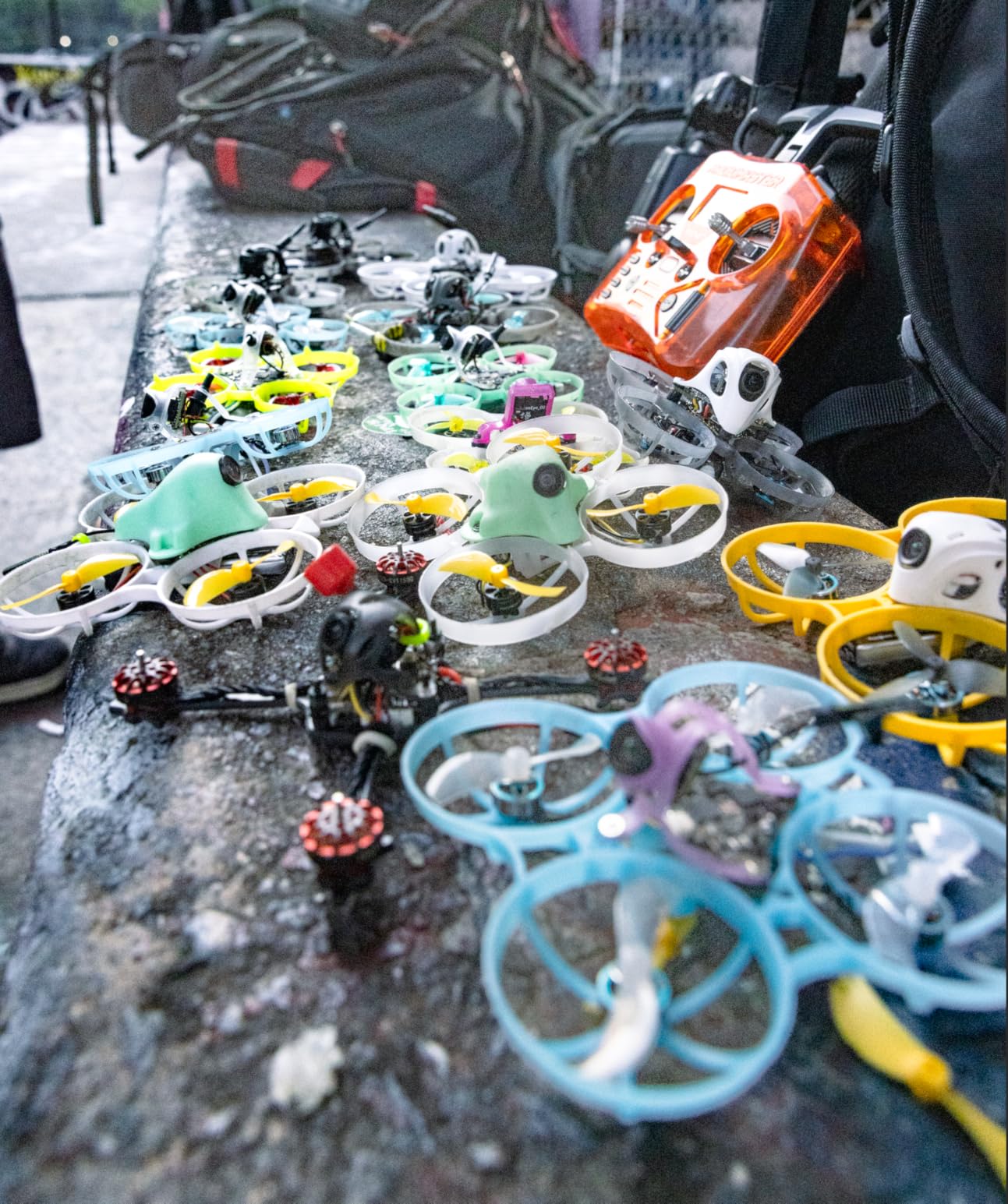 RadioMaster Pocket Portable Remote Controller Hall Gimbal EdgeTX Built in LED Light Mode 2 Batteries Not Included (Orange, ELRS) customer photo 1