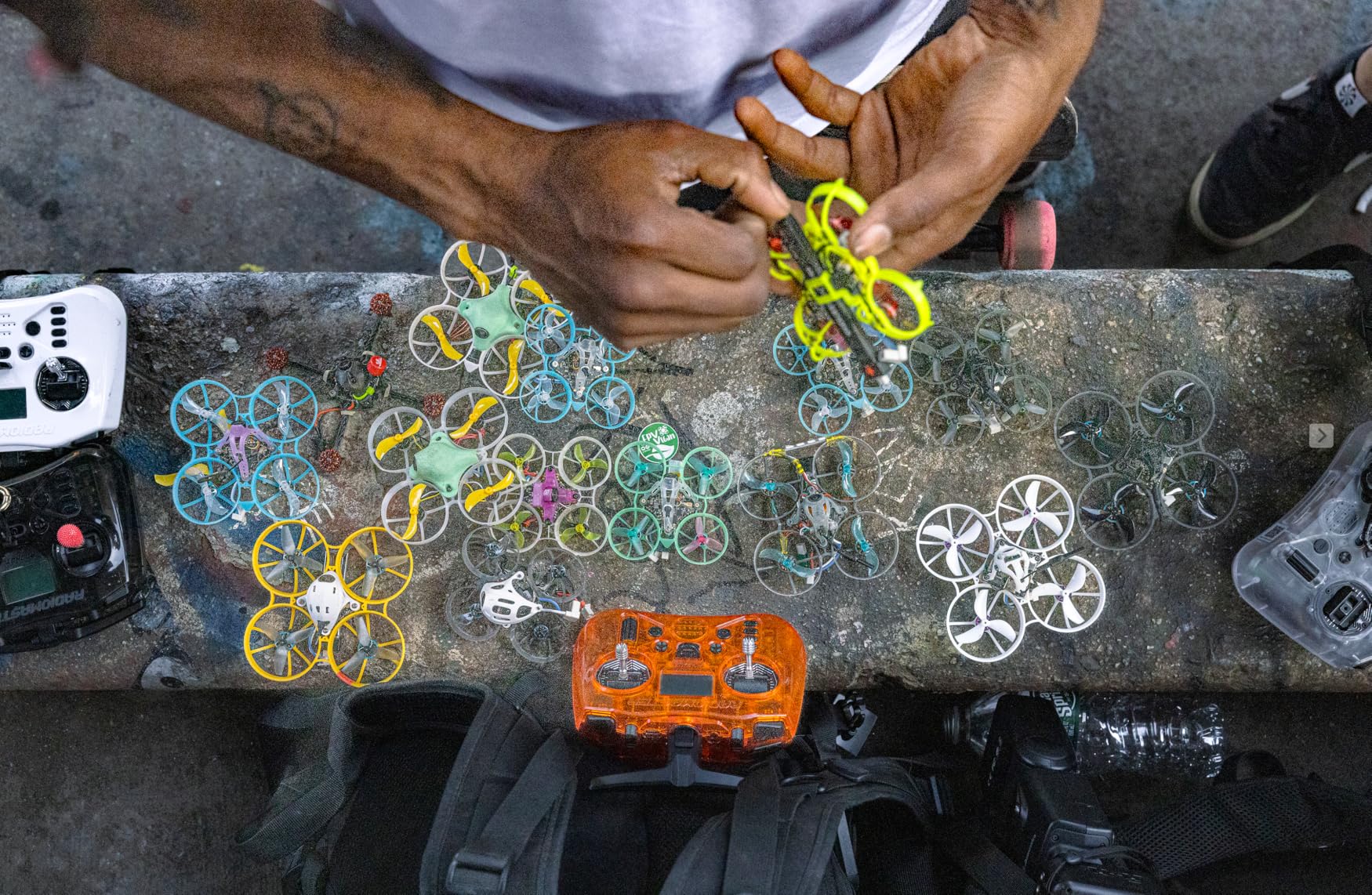 RadioMaster Pocket Portable Remote Controller Hall Gimbal EdgeTX Built in LED Light Mode 2 Batteries Not Included (Orange, ELRS) customer photo 2