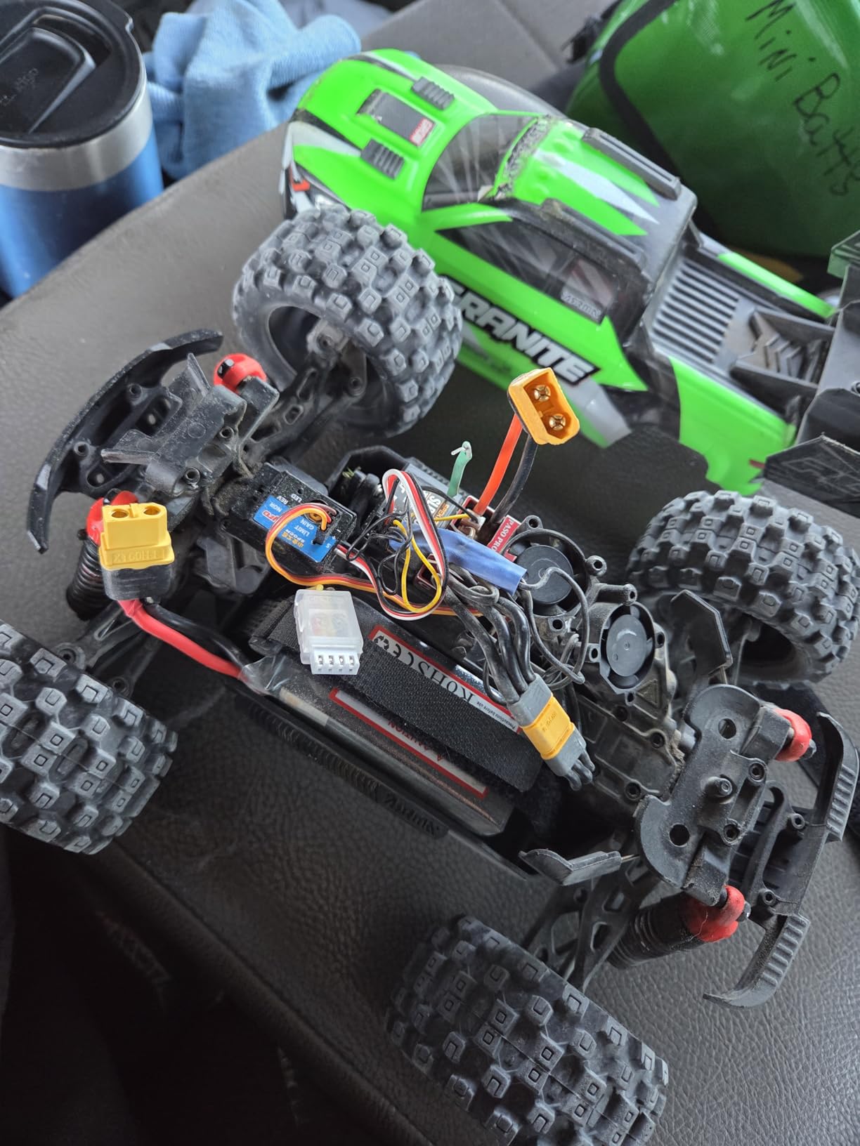 RC Car Gyro Module 4-6V Mini Gyro Stabilizer Automatic Stability Control Gyro Sensitivity Adjustable R484 Analog SMM System for HBX 16889A WPL D12 customer photo 1