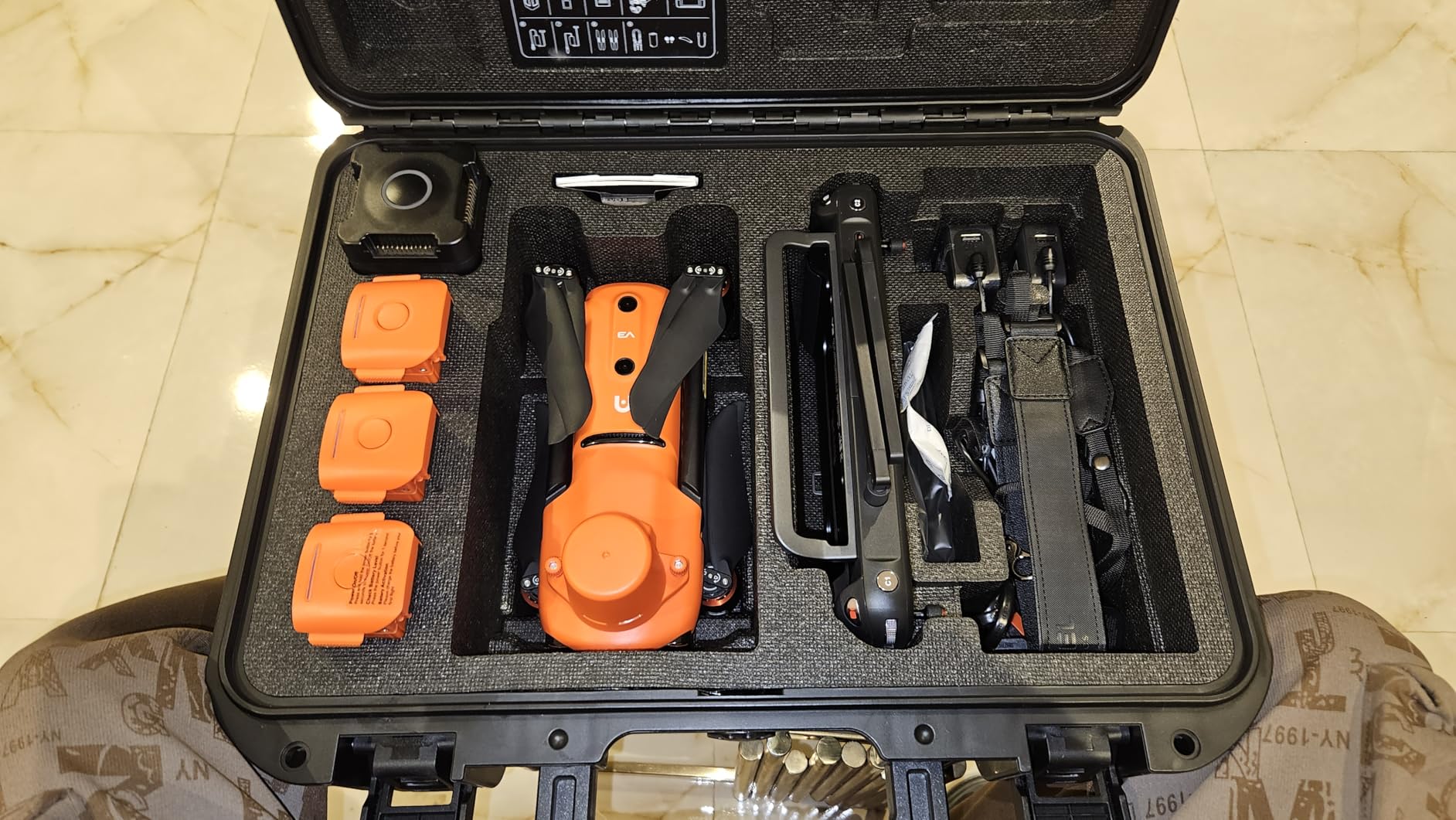 Autel Robotics EVO II PRO RTK V3, Real-time Centimeter-Level Positioning, Remote ID, Sony 1'' 6K/30fps HDR Camera, GNSS Base Station & PPK Support, 38 Minutes, 15KM Transmission, for Mapping/Photogrammetry/Urban Planning/Searching customer photo 1