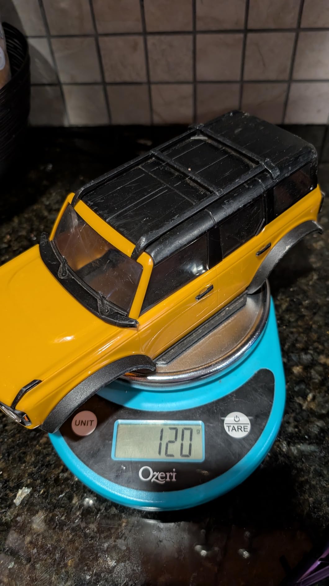 INJORA IR60 Pickup Hard Body Shell with Bed Rack for 1/18 RC Crawler TRX4M Defender Bronco(Green) customer photo 1