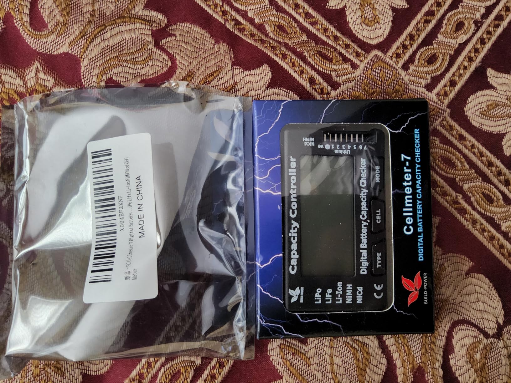 RC Cellmeter 7 Digital Battery Capacity Checker Controller Tester Voltage Tester for LiPo Life Li-ion NiMH Nicd Cell Meter customer photo 1