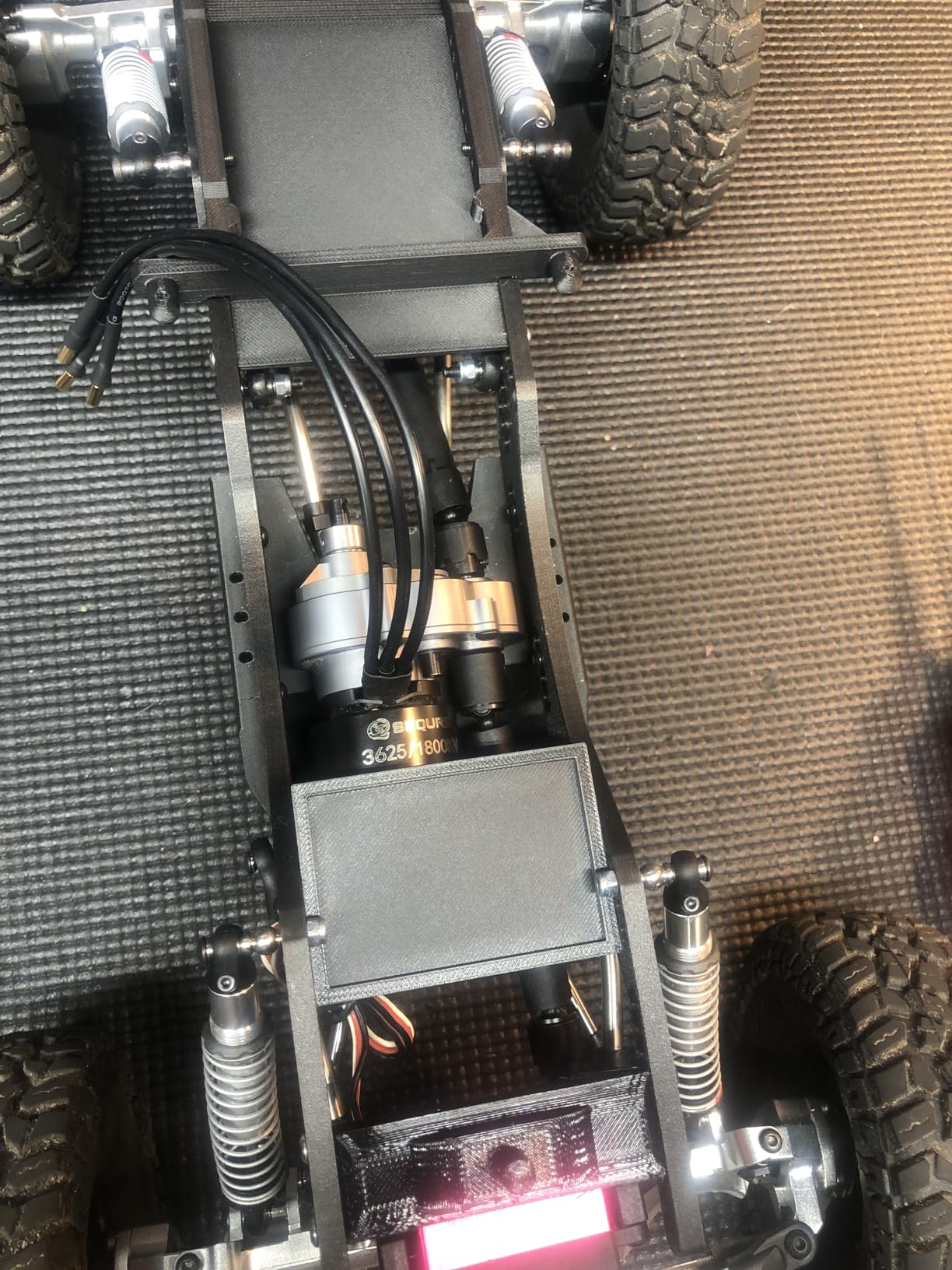 SEQURE 3625 Brushless Motor 1800KV Outrunner Motor 2-4S Outer Rotor Brushless Motor with 3.5mm Male Banana Connector for 1/10 RC Crawler Car customer photo 1