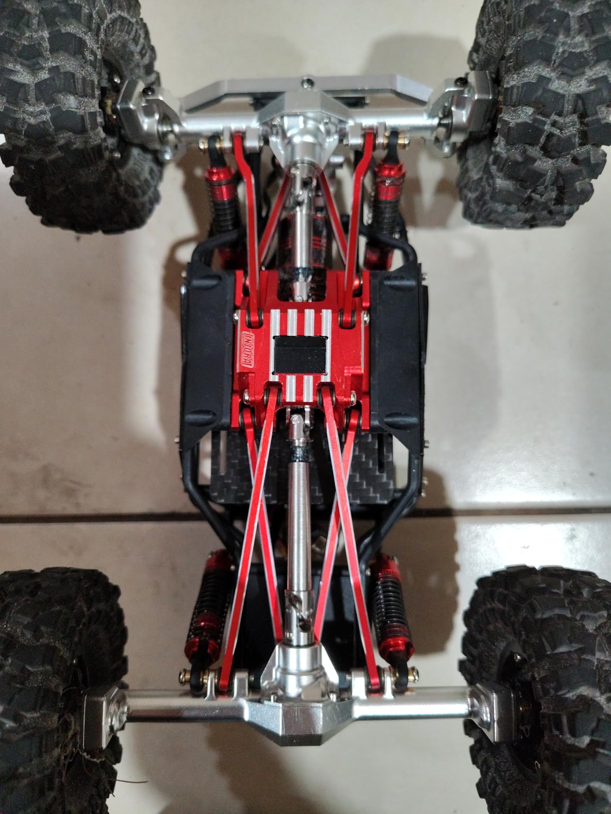 AMK Extended 20mm TRX4M Portal Axle, 109.6g Aluminum CNC TRX4M Axle, TRX4M Portal Axles with Two Servo Mount Options, for 1/18 RC Crawler Car TRX4M Axle Upgrade Parts customer photo 1