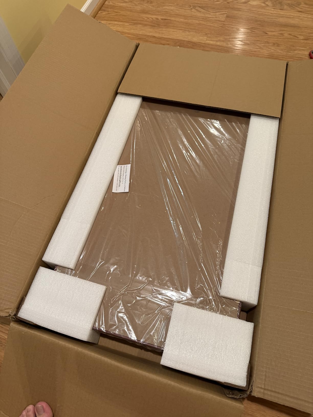 HO Scale Trains Display Case Wall Cabinet Shelves Compatible with Hot Toy Car Wheels 1:64 and 1:43 Scale or N Scale Trains UV Protection Lockable (Mahogany Finish) customer photo 2