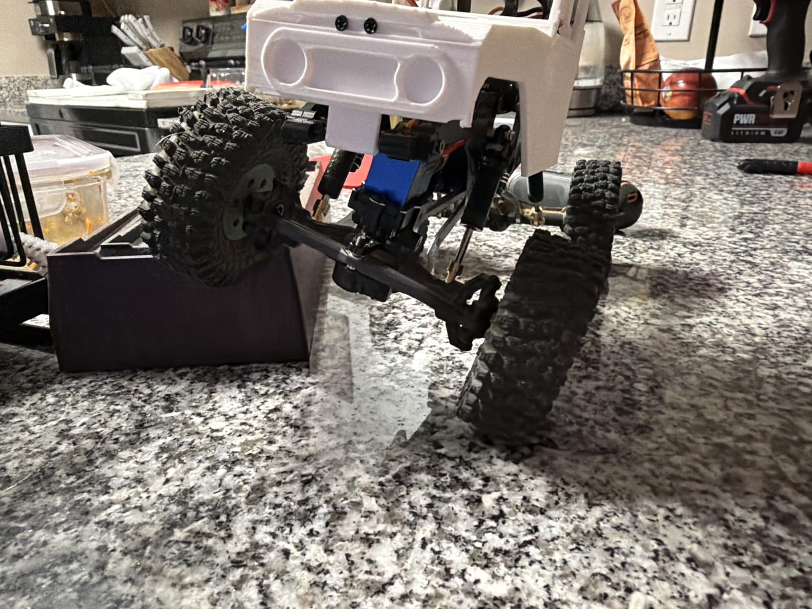 INJORA 1.0 Silicone Rubber Inserts and S5 Rock Terrain Crawler Tires for TRX4M SCX24 1/18 1/24 RC Crawler Car Upgrade customer photo 1
