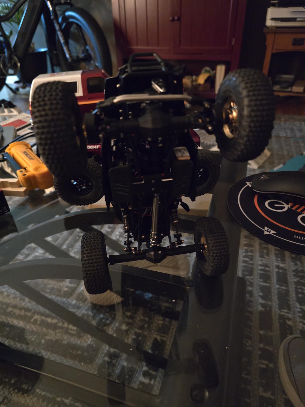 MEUS RACING Nylon SCX24 Axles with Isokinetic 3-Section CVD for Axial SCX24 C10 JLU Gladiator Bronco Deadbolt 1/24 RC Crawler, +5mm Widened and 52 Degree Max. Steering Angle customer photo 2