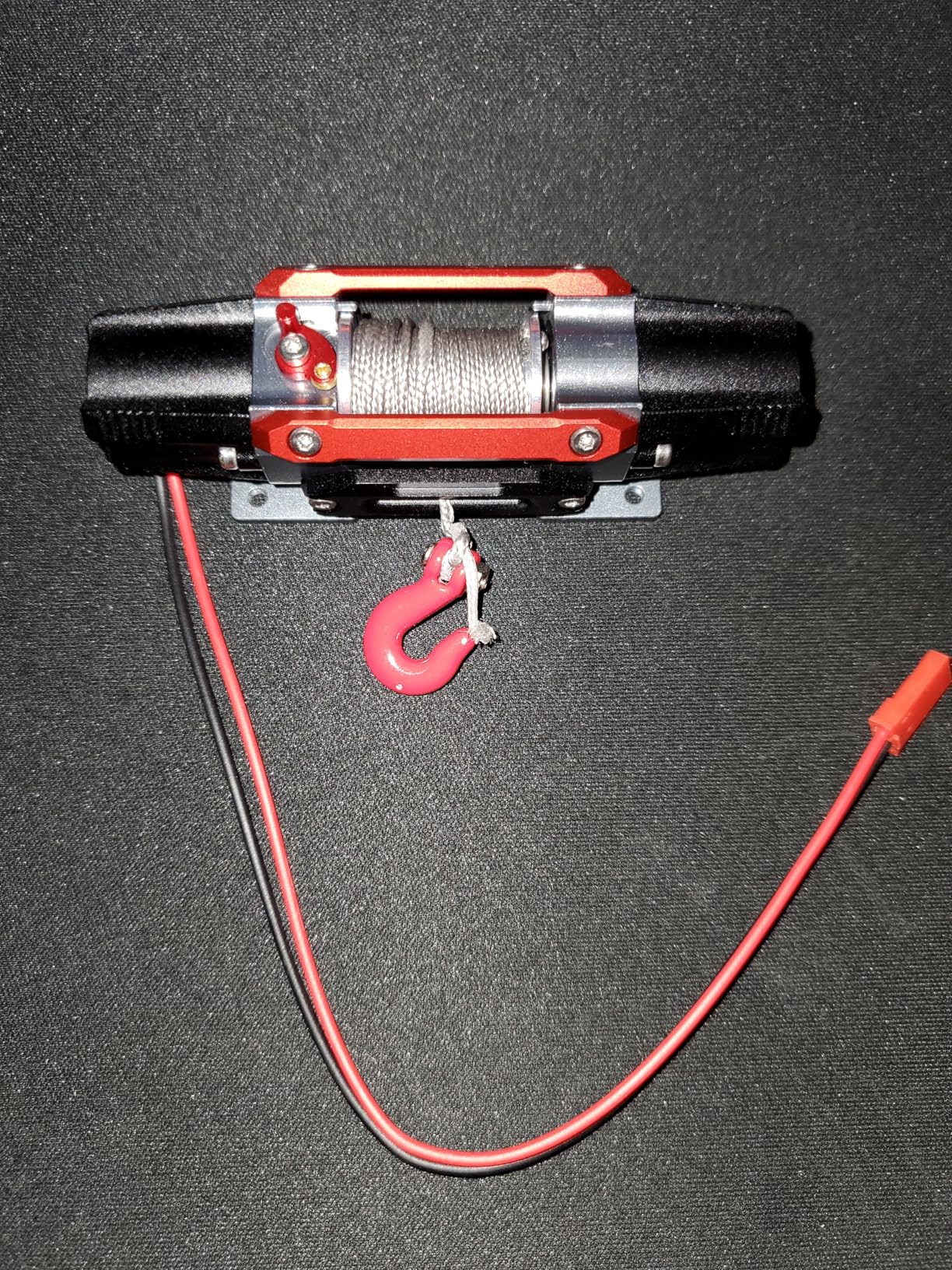 CNC Dual Motor Metal Simulated Winch for 1/8 1/10 RC Crawler Car TRX4 SCX10 RC4WD D90 KM2 Upgrade Parts customer photo 1