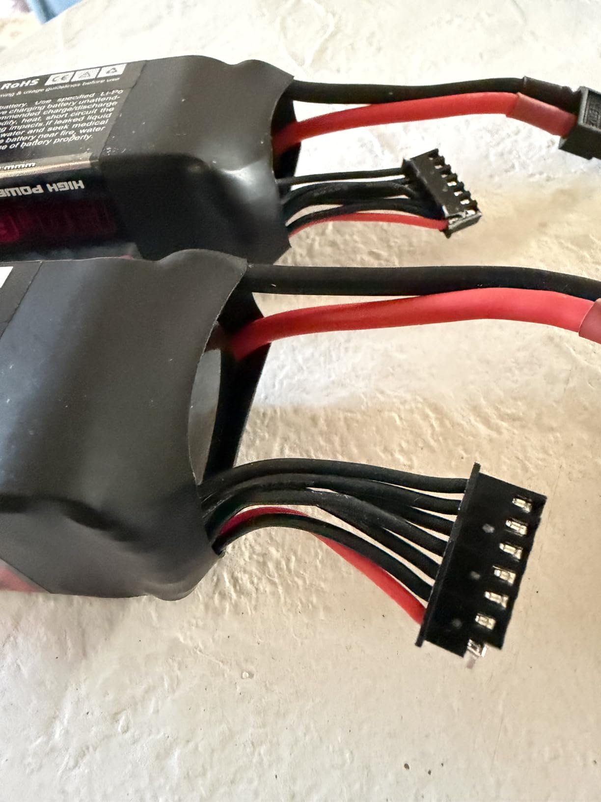CNHL 1300mAh 130C 6s Lipo Battery 22.2V with XT60 Plug for FPV Drone Racing RC Quadcopter Helicopter Airplane(2 Packs) customer photo 2