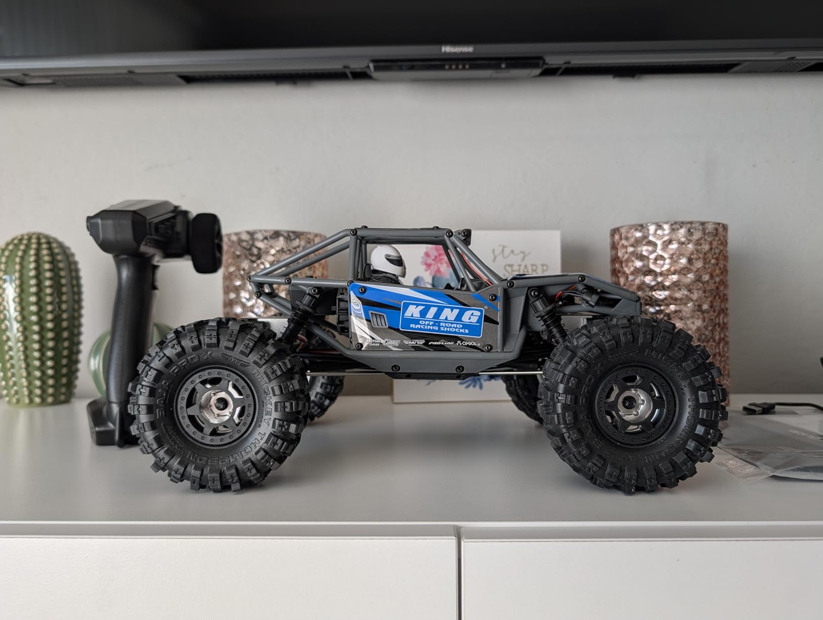 Axial RC Truck UTB18 Capra 4WS 1/18th 4x4 RTR (Comes with Everything Needed to Run) customer photo 1