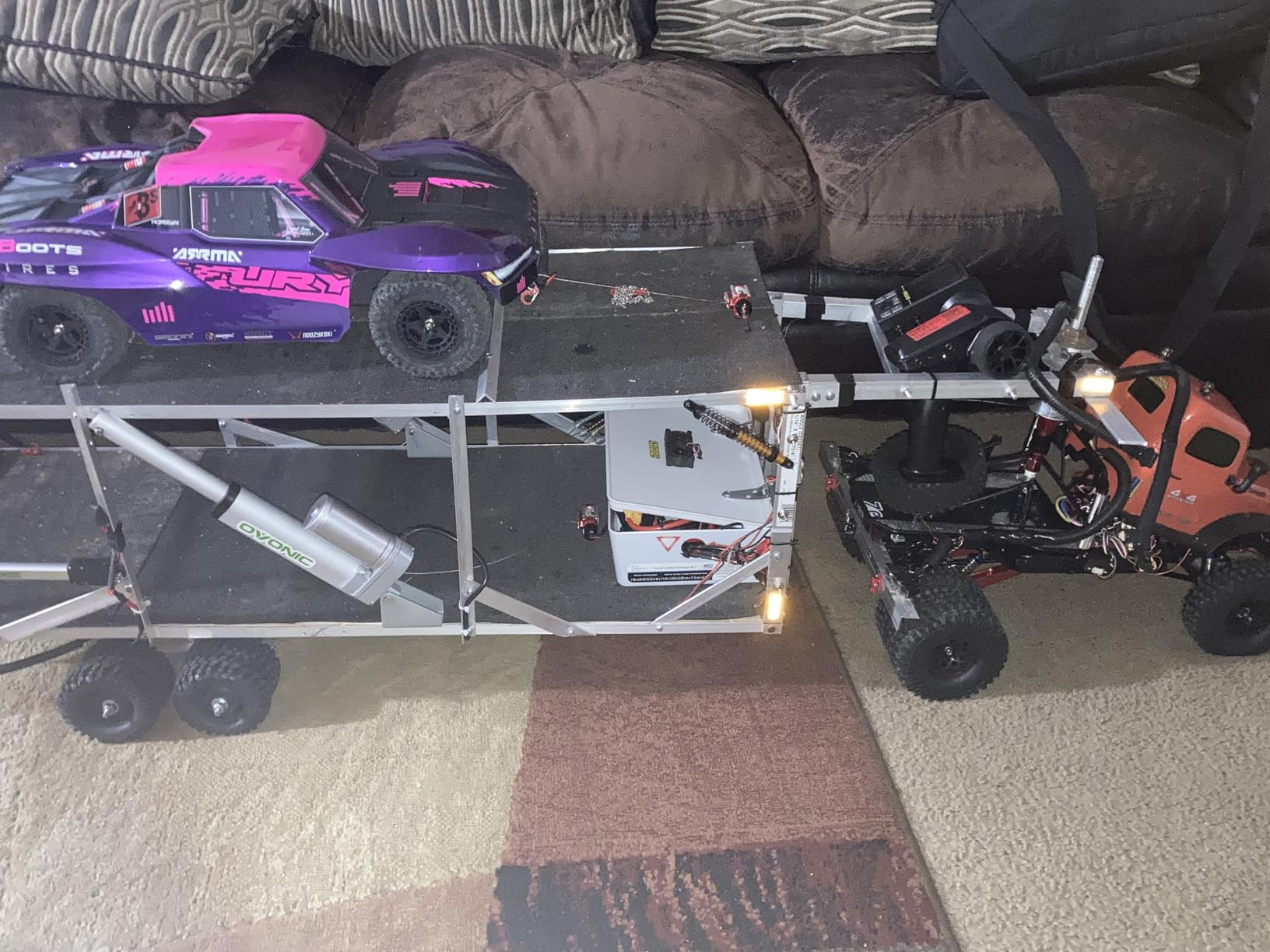 ARRMA RC Truck 1/10 FURY 2wd 223S BLX Brushless Short Course Truck RTR (Battery and Charger Not Included) with DSC, Purple, ARA3521T3 customer photo 1