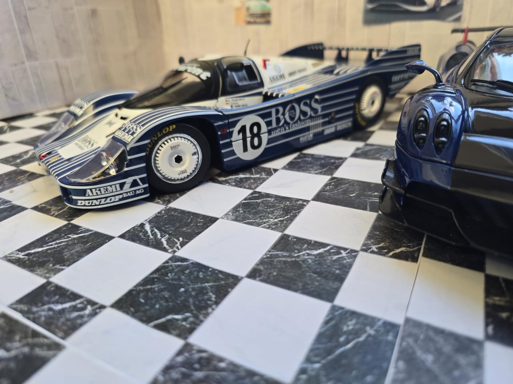 Solido 1:18 Scale Diecast - Porsche 956LH Black #18 Laessig/Plankerhorn/Wilson 24H Le Mans 1983 Model S1805507 customer photo 1