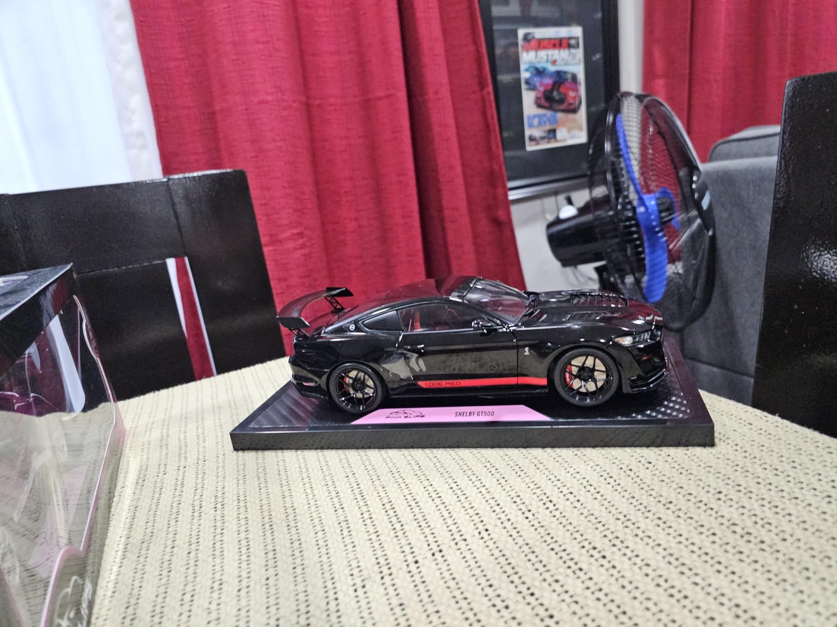 Jada Pink Slips 2022 Shelby GT500 Code Red - 1:18 Scale Diecast Model with Opening Doors and Working Steering - for Collectors and Enthusiasts 14+ customer photo 1