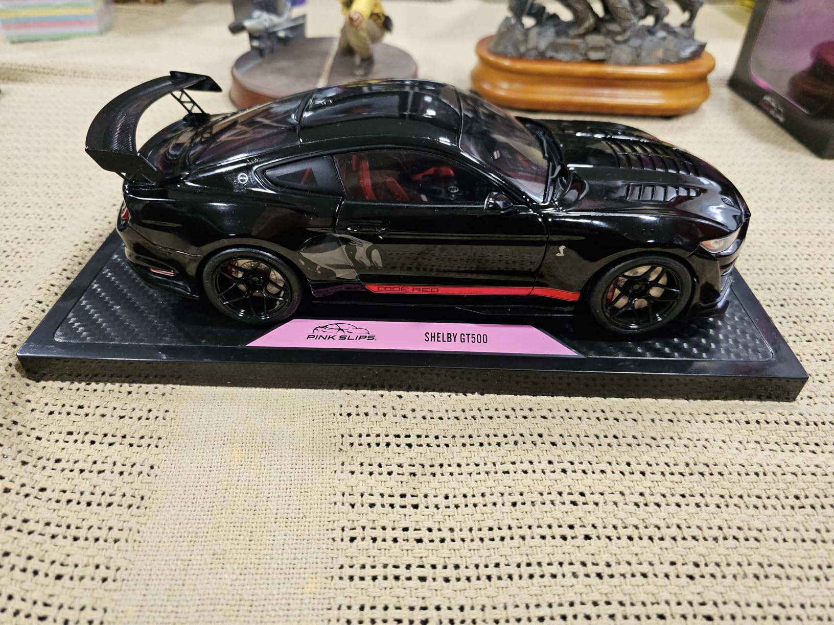 Jada Pink Slips 2022 Shelby GT500 Code Red - 1:18 Scale Diecast Model with Opening Doors and Working Steering - for Collectors and Enthusiasts 14+ customer photo 2