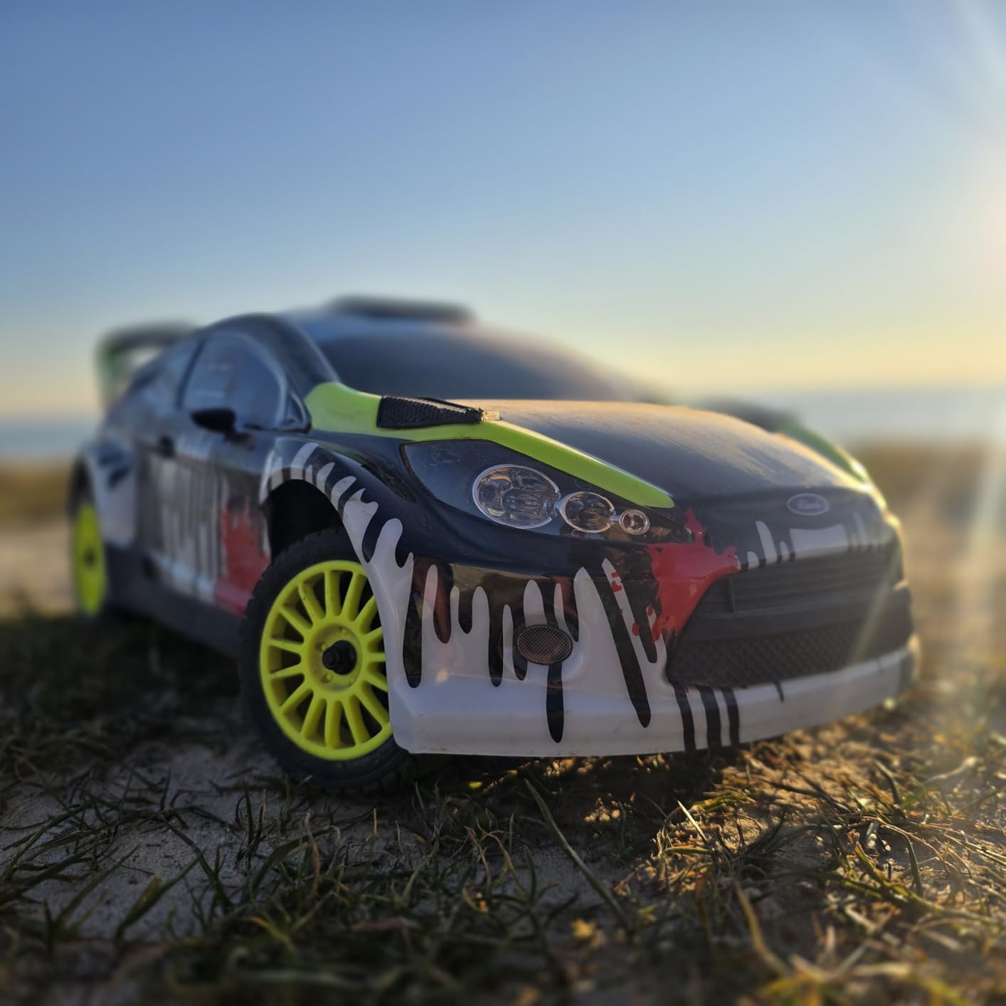 RIAARIO 1/10 Brushless RC Cars, 50 MPH Rally Car, Gyro, 4WD Monster Truck, 8+ Ages customer photo 2