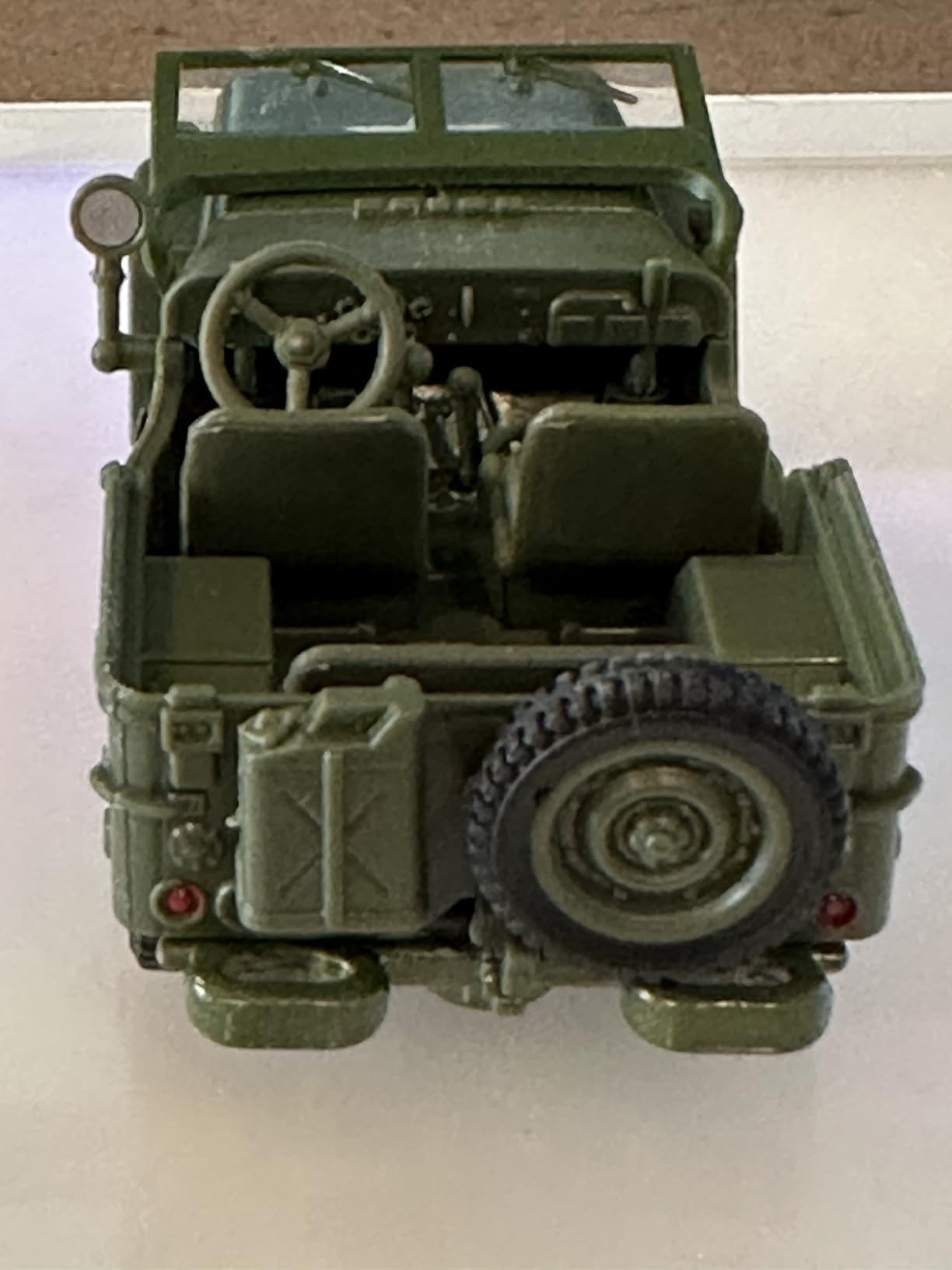 NUOTIE 1/64 Hummer H1 Car Model Military Truck Off Road Vehicle Die-cast Metal Model Kit Military Armored Car Multifunctional Truck Armored for Adults Collection or Gift customer photo 1