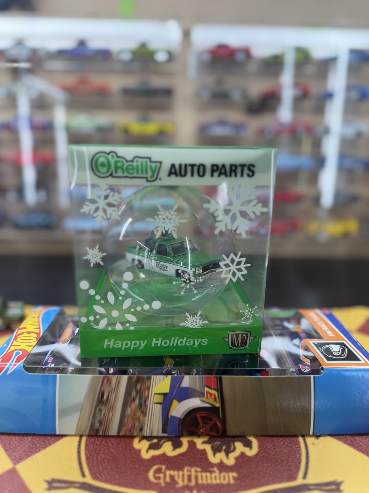 Acrylic Display Case for Hot Wheels & Car Tuned Diecast - Wall Mount & Desktop Display Case for 1/64 Scale Cars, Matchbox Garage, No Assembly Required, Magnetic Door Dustproof Showcase customer photo 2